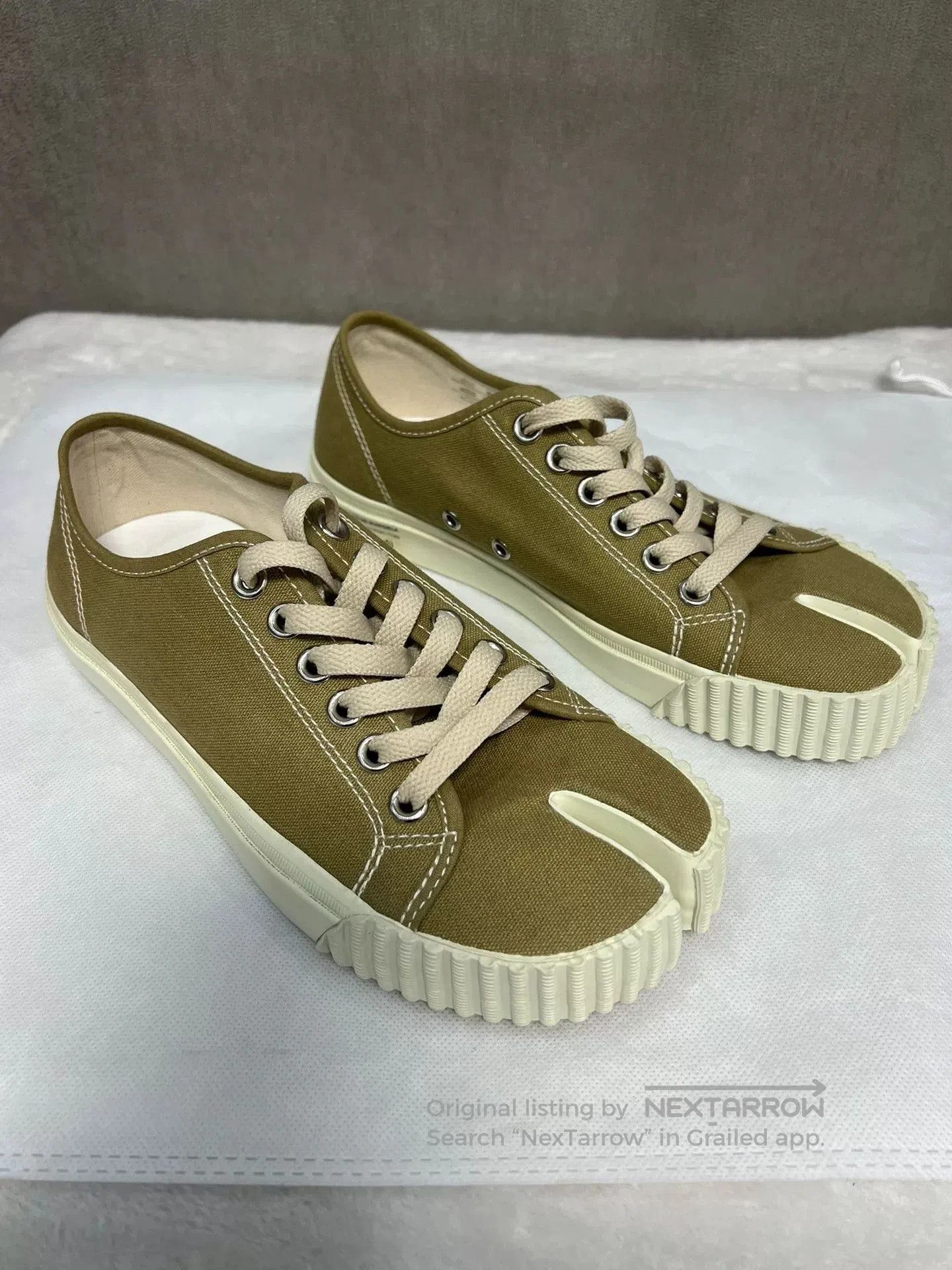 Maison Margiela Maison Margiela Avocado Tabi Shoes 38. Size US 7 / IT 37 - 3 Thumbnail
