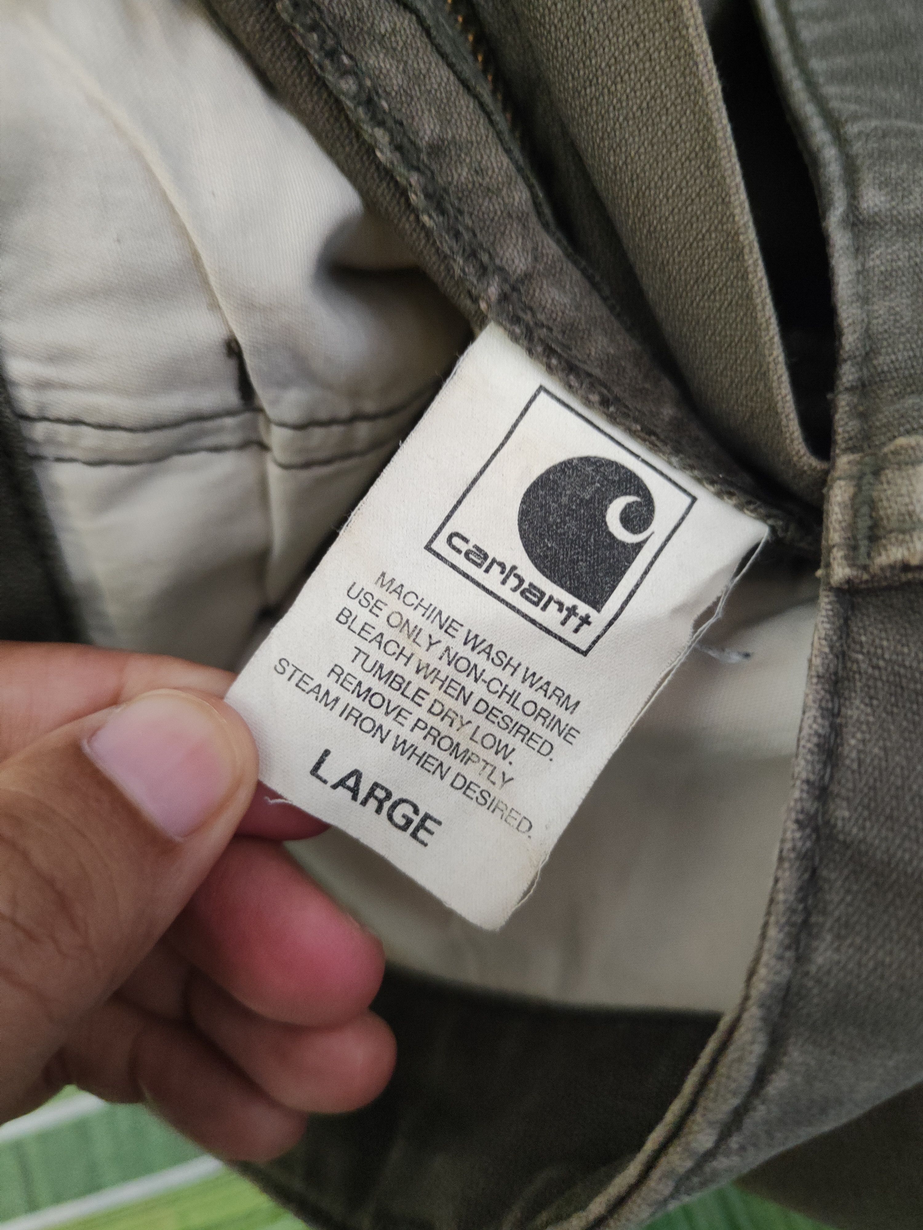 Carhartt DL Carhartt Dark Olive Multipocket Cargo Pants #46-252T Size US 32 / EU 48 - 16 Thumbnail
