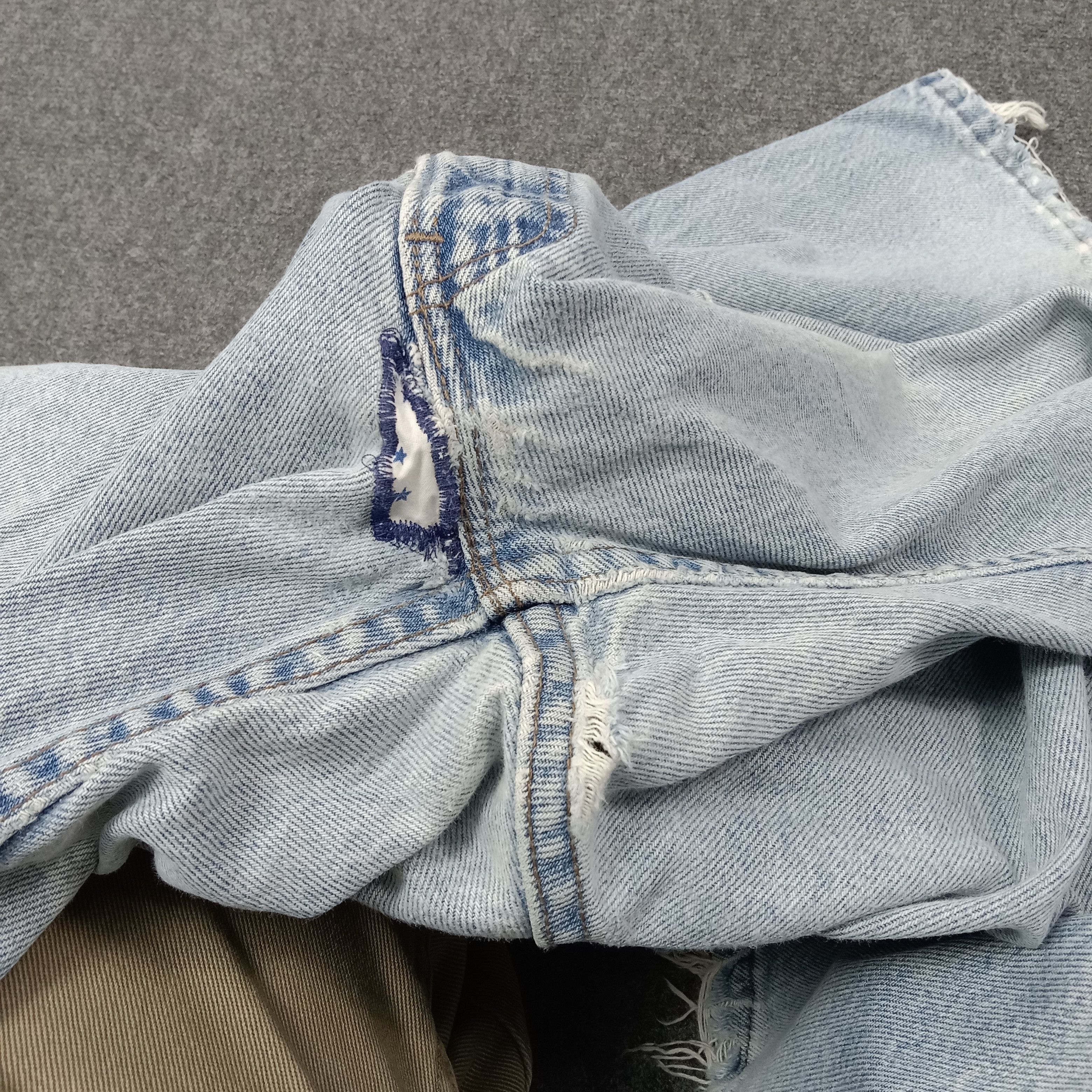 Levi's Levi's American Distressed silverTab Denim Jeans C244N23 Size US 33 - 14 Thumbnail