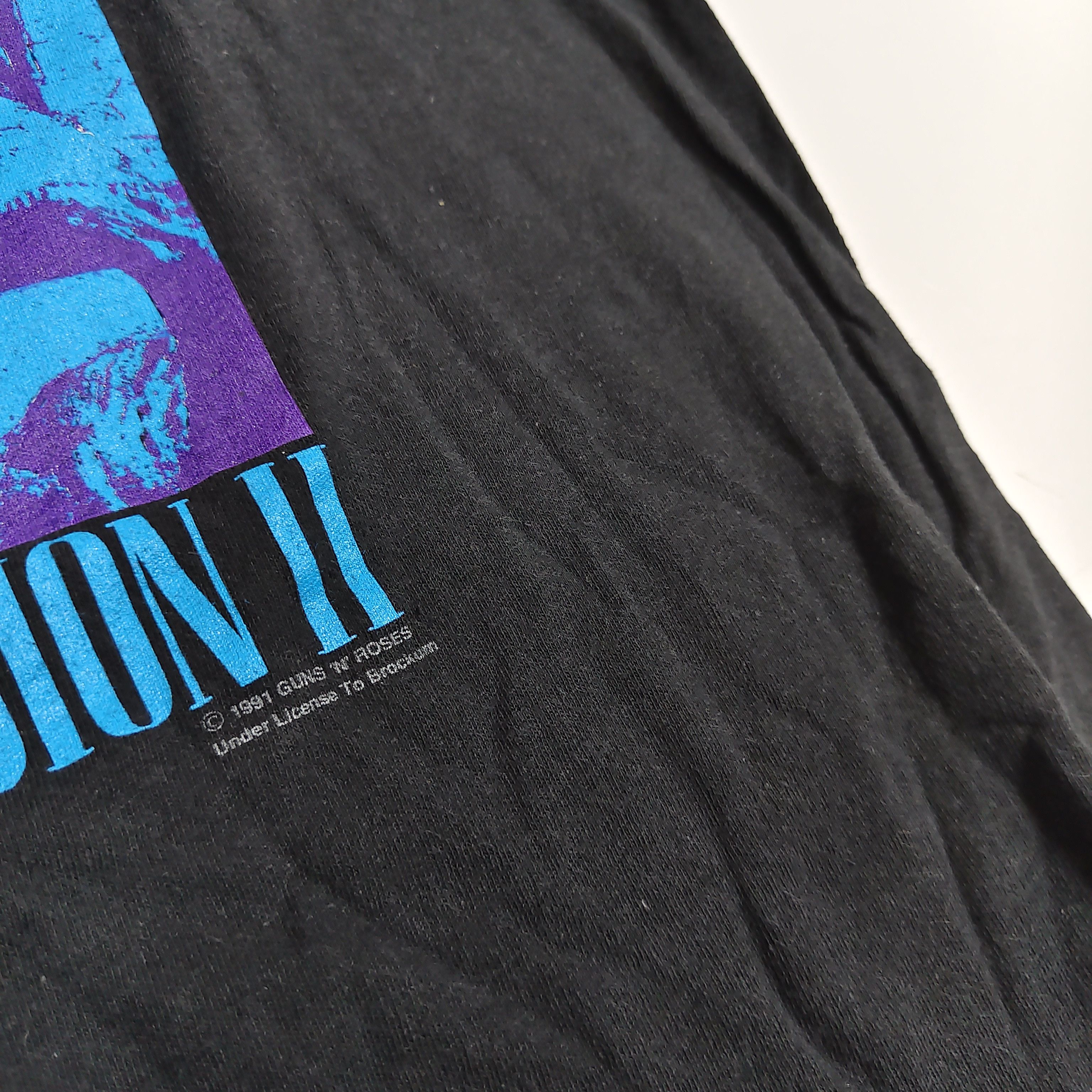 Guns N' Roses 1991 Guns N Roses Use Your Illusion Brockum Single Stitch Size US L / EU 52-54 / 3 - 4 Thumbnail