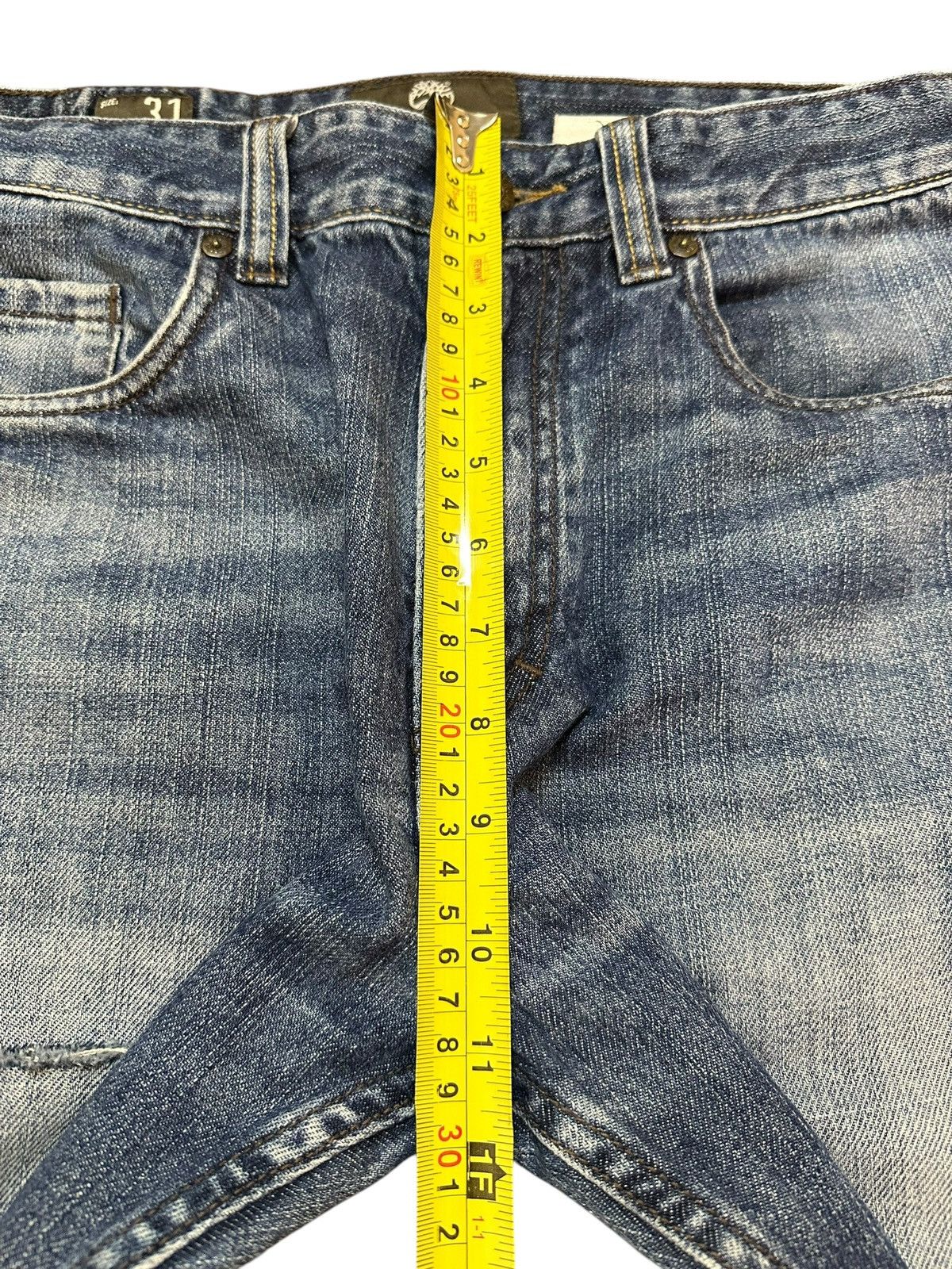 Timberland Vintage Timberland Blue Faded Wash Distress Loose Jeans Size US 32 / EU 48 - 16 Thumbnail