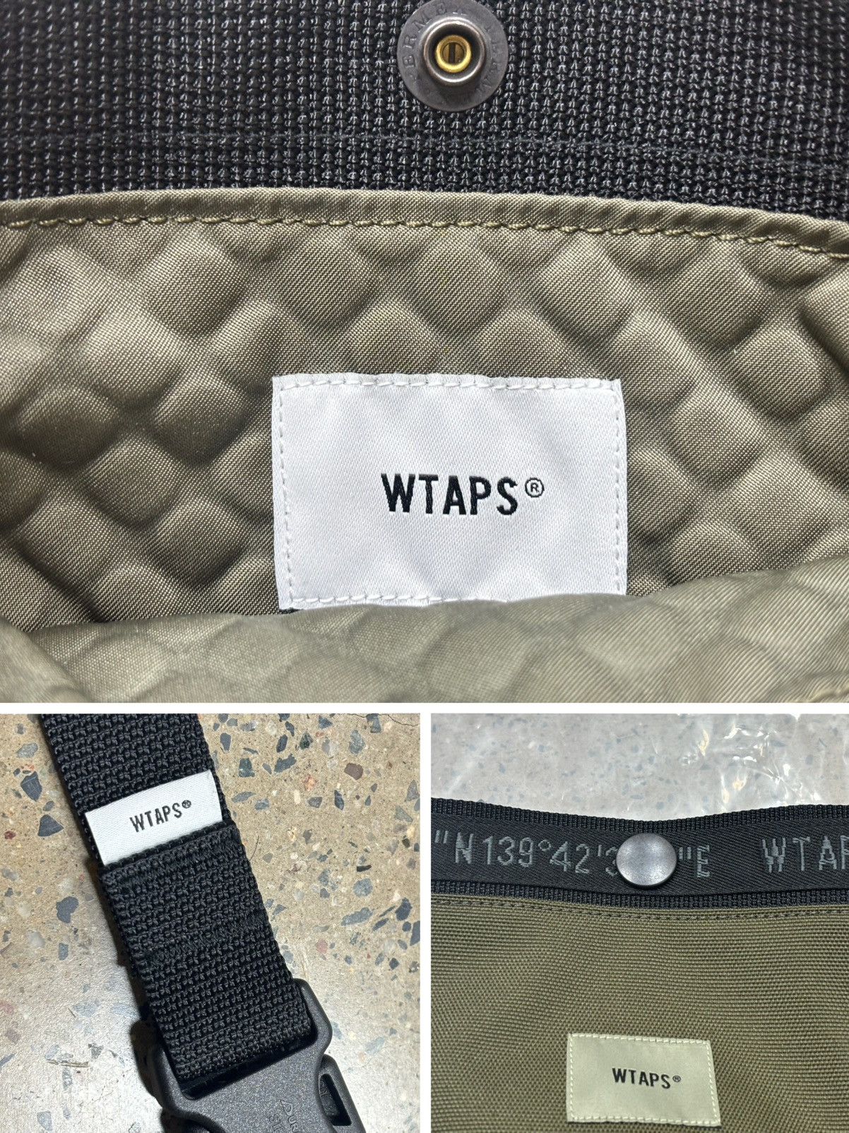 Wtaps WTAPS UPROOT POUCH CORDURA Size ONE SIZE - 5 Thumbnail