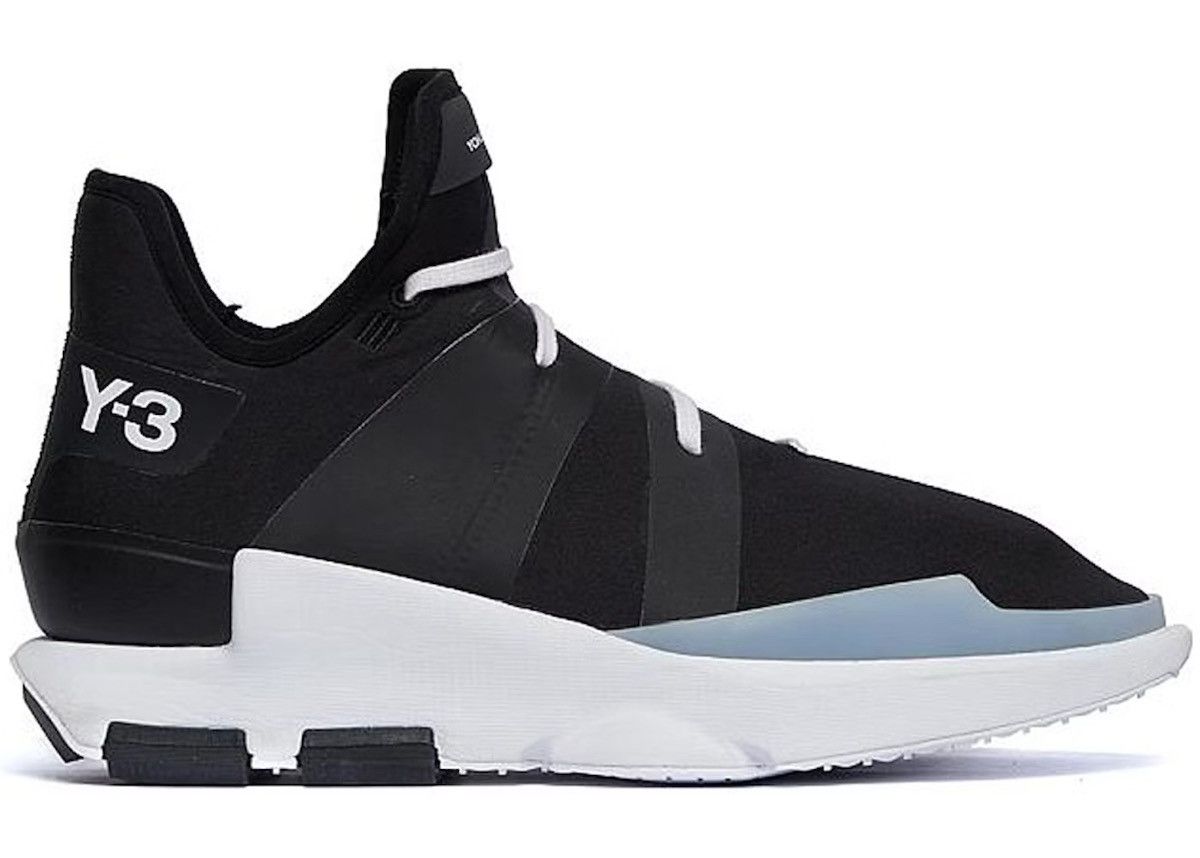 Y-3 Adidas Y-3 Noci Low Black And White Size 12 Brand New Size US 12 / EU 45 - 1 Thumbnail