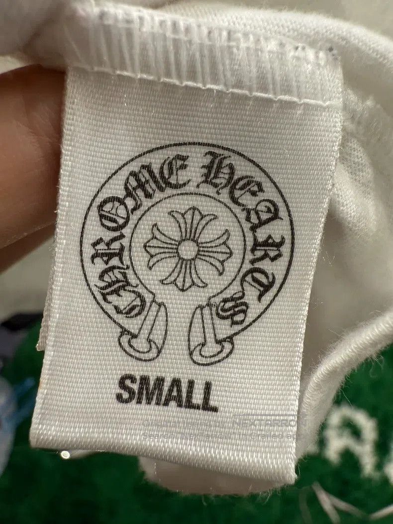 Chrome Hearts CHROME HEARTS Size S White Sanskrit Cross Short Sleeve Size US S / EU 44-46 / 1 - 5 Thumbnail
