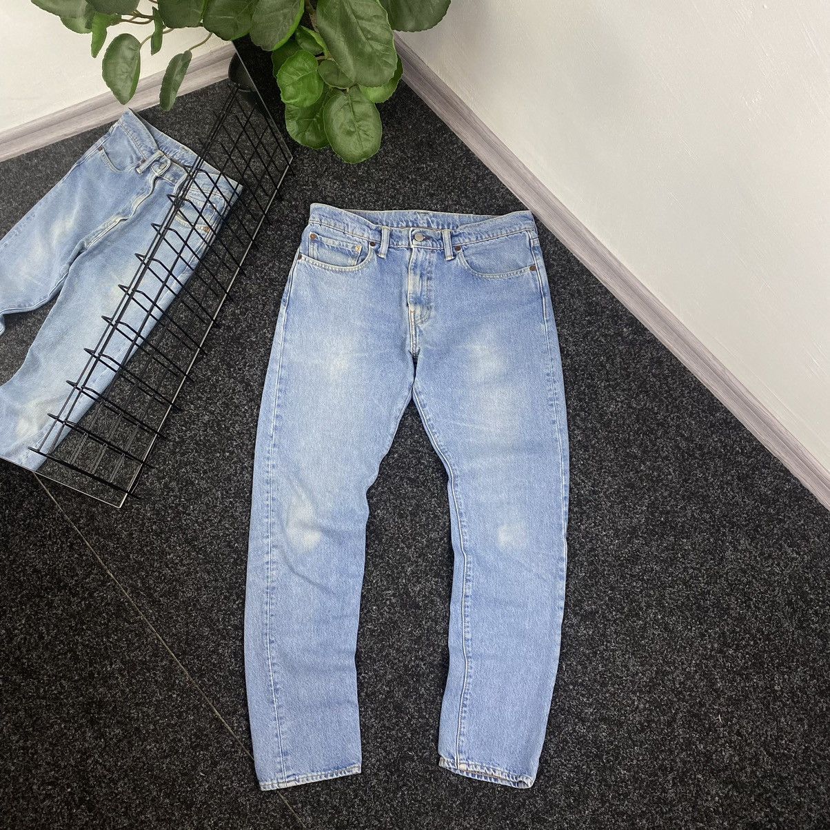 Levi's Baby Blue Denim Levis Mom Pants Jeans Y2K Style | Grailed