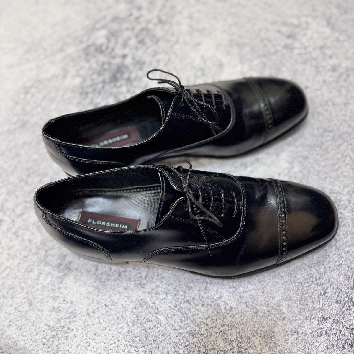 Florsheim Florsheim Lexington Cap Toe Oxfords US12D Size US 12 / EU 45 - 13 Thumbnail