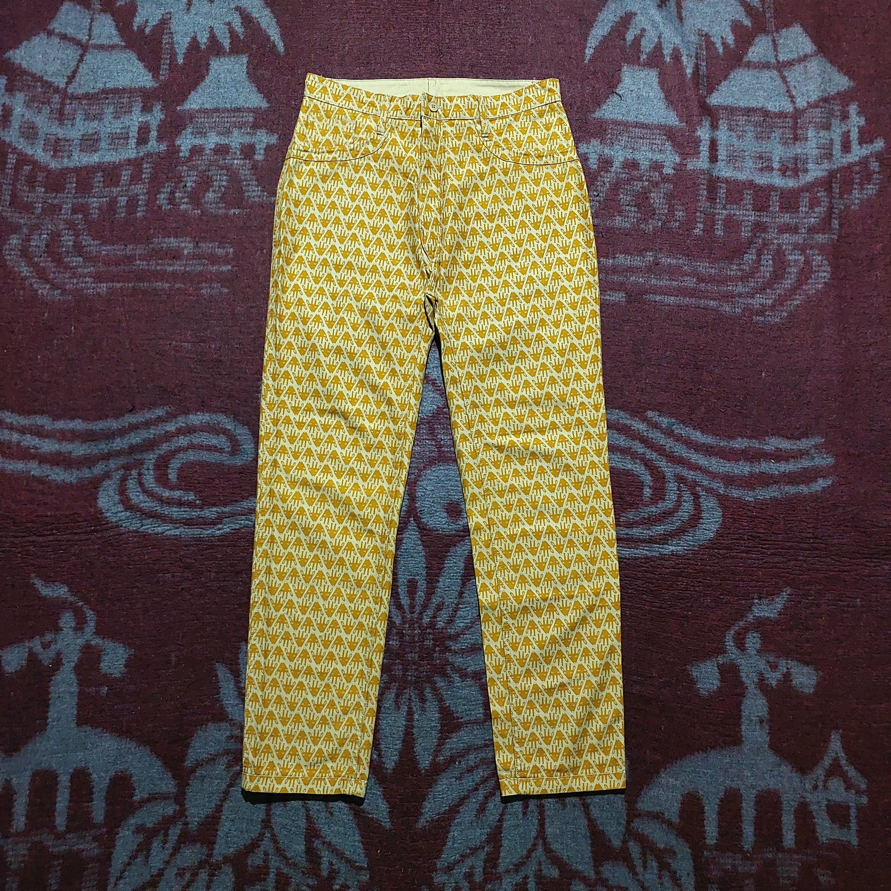 Issey Miyake Ne-Net reversible pattern long pants Size US 30 / EU 46 - 1 Thumbnail