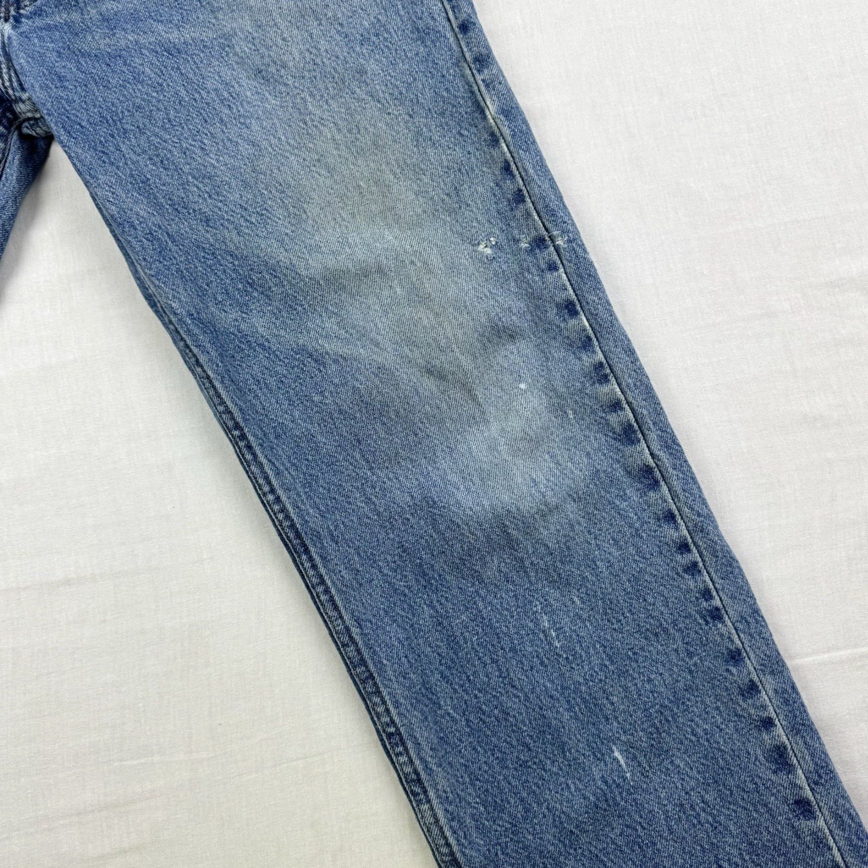 Harley Davidson VINTAGE Harley-Davidson Jeans Men Regular 35x32 Blue Denim Cotton 32 Inseam Biker Grunge Y2K Heritage 90s Mens Size US 35 - 7 Thumbnail