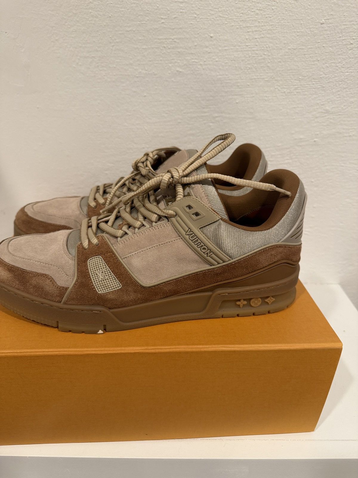 Louis Vuitton Virgil LV Trainer “Timbs” rare Size US 10 / EU 43 - 3 Thumbnail