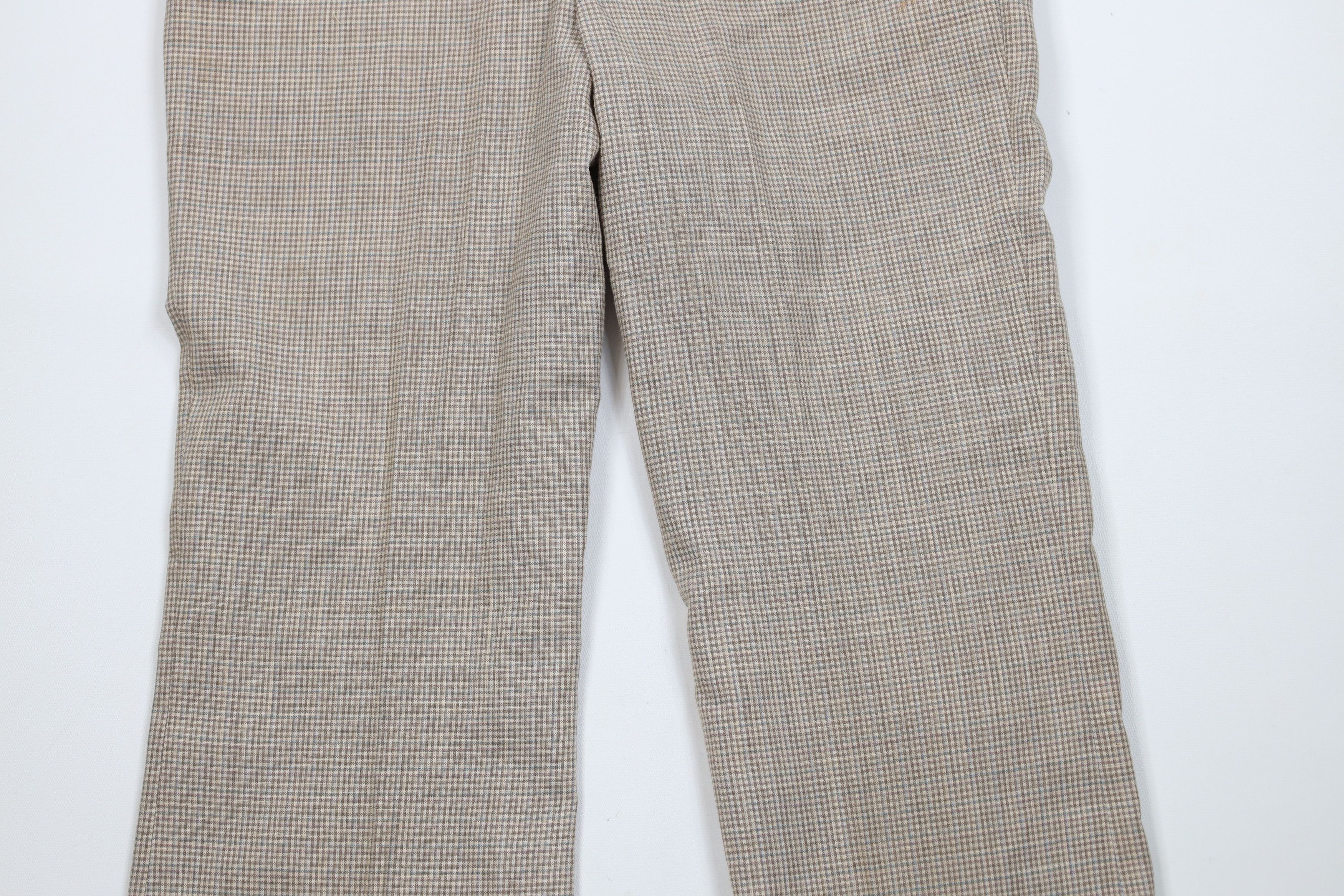 Vintage Vintage 70s Streetwear Wide Leg Bell Bottoms Pants Plaid USA Size US 36 / EU 52 - 12 Thumbnail
