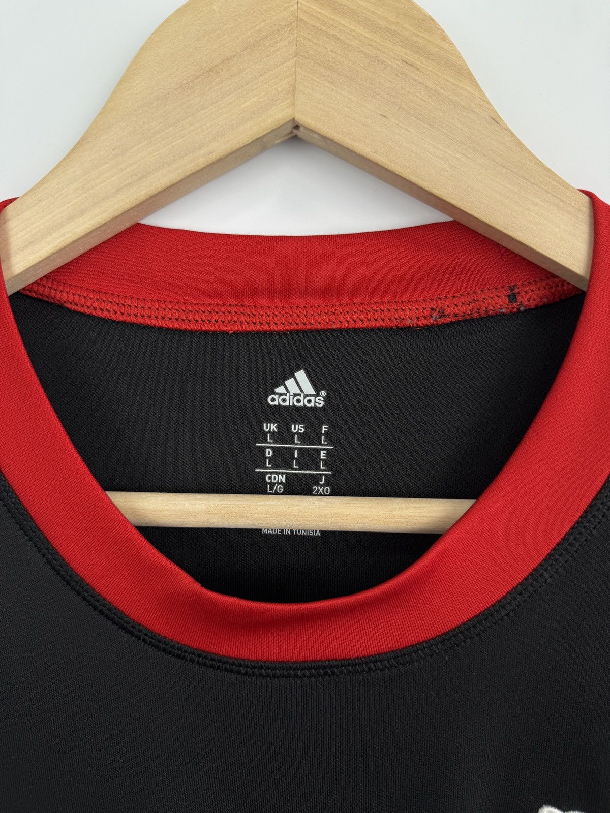 Adidas 🇩🇪 2013 Adidas #9 Drmic Bayern Munich Soccer Jersey Bundes Size US L / EU 52-54 / 3 - 6 Thumbnail