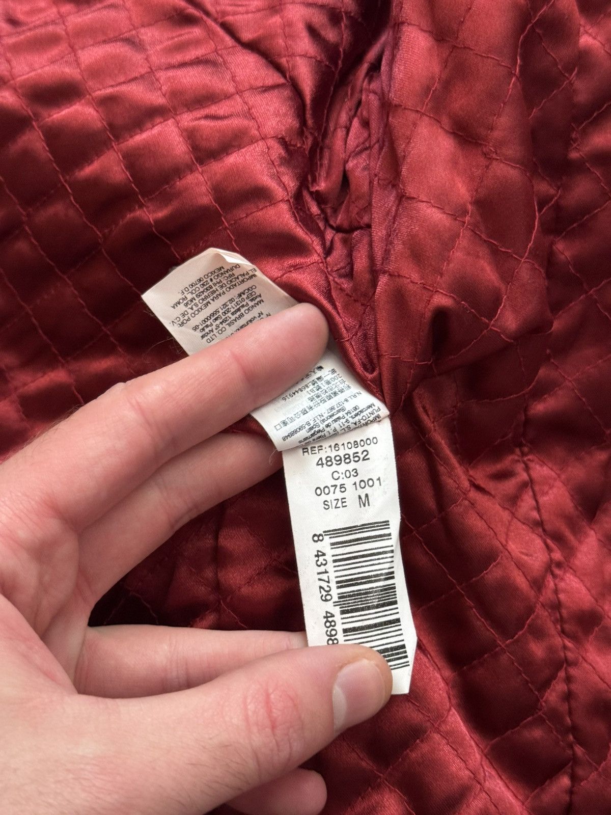 Mango Vintage MNG y2k Women’s Moto Racing Genuine Leather Jacket Size XS / US 0-2 / IT 36-38 - 9 Thumbnail