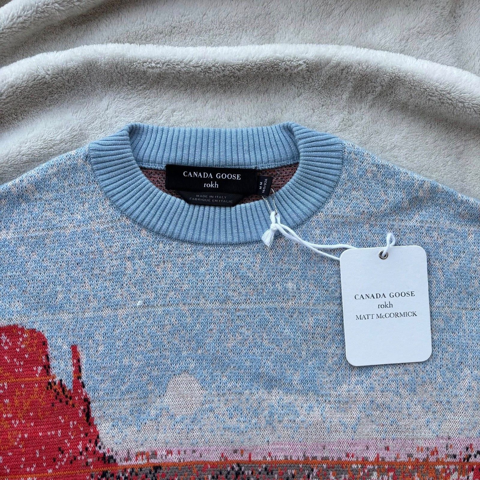 Canada Goose Canada Goose x rokh x Matt McCormick Landscape Wool Sweater Size M / US 6-8 / IT 42-44 - 2 Thumbnail
