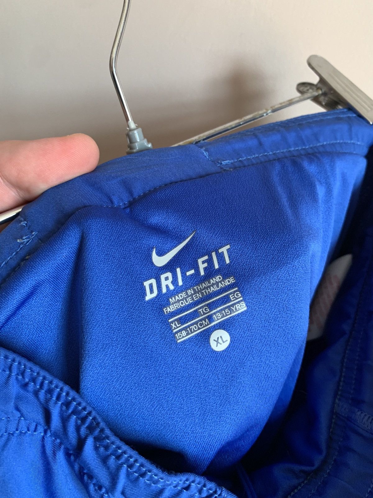 Nike Vintage Nike BRASIL 2006 2008 soccer shorts blue home Size US 28 / EU 44 - 8 Thumbnail