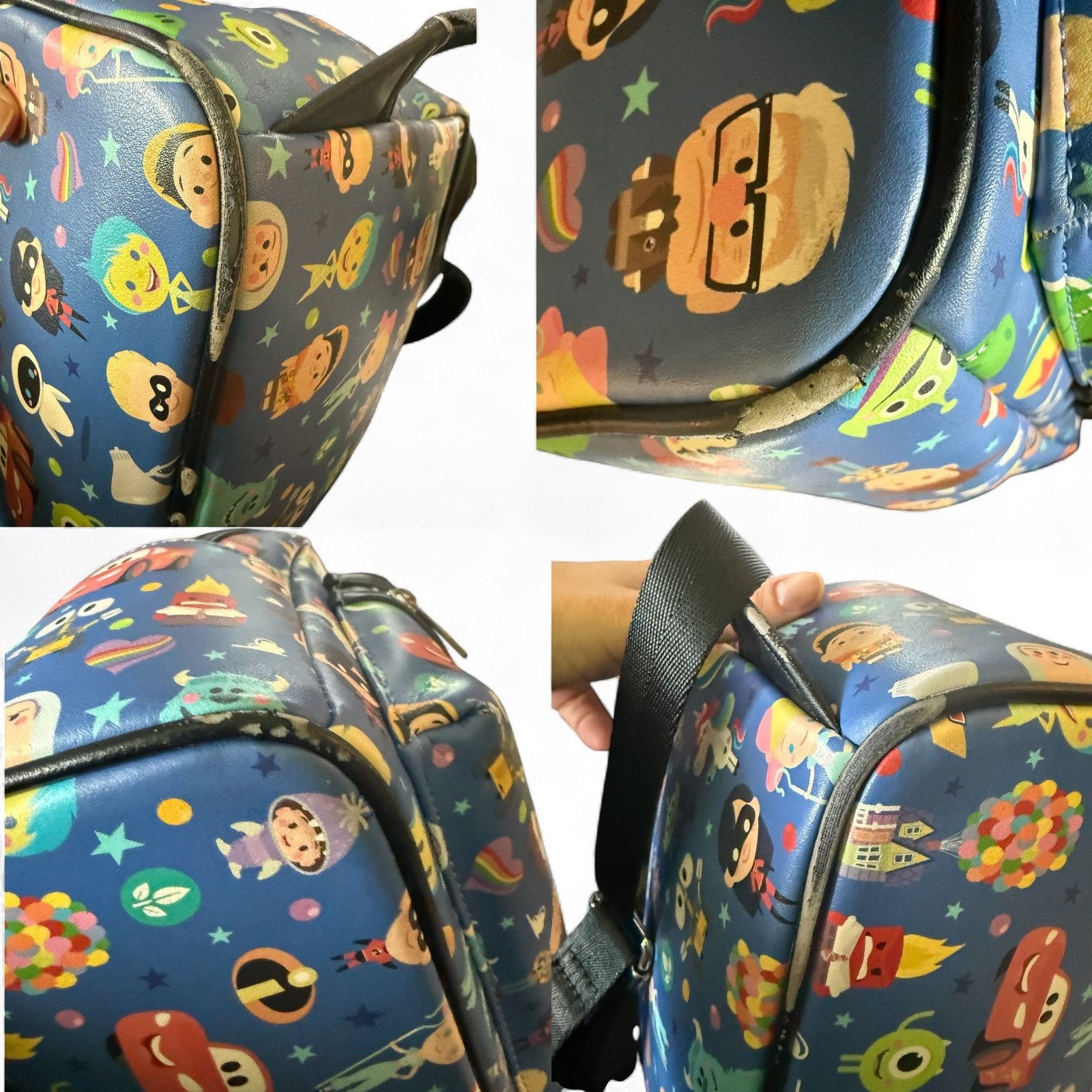 Other Loungefly Disney Parks Pixar Chibi APO Mini Backpack Size ONE SIZE - 7 Thumbnail
