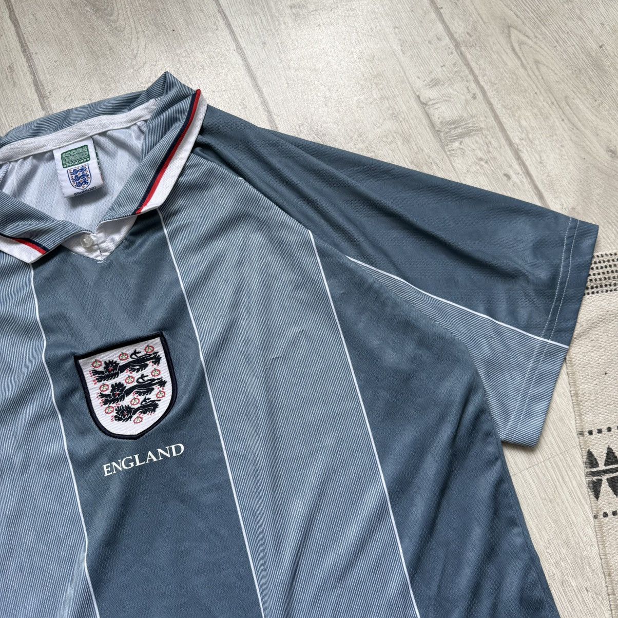 Nike ⚽️ Blockore Drill England Soccer jersey Vintage Score Draw Size US XL / EU 56 / 4 - 8 Thumbnail