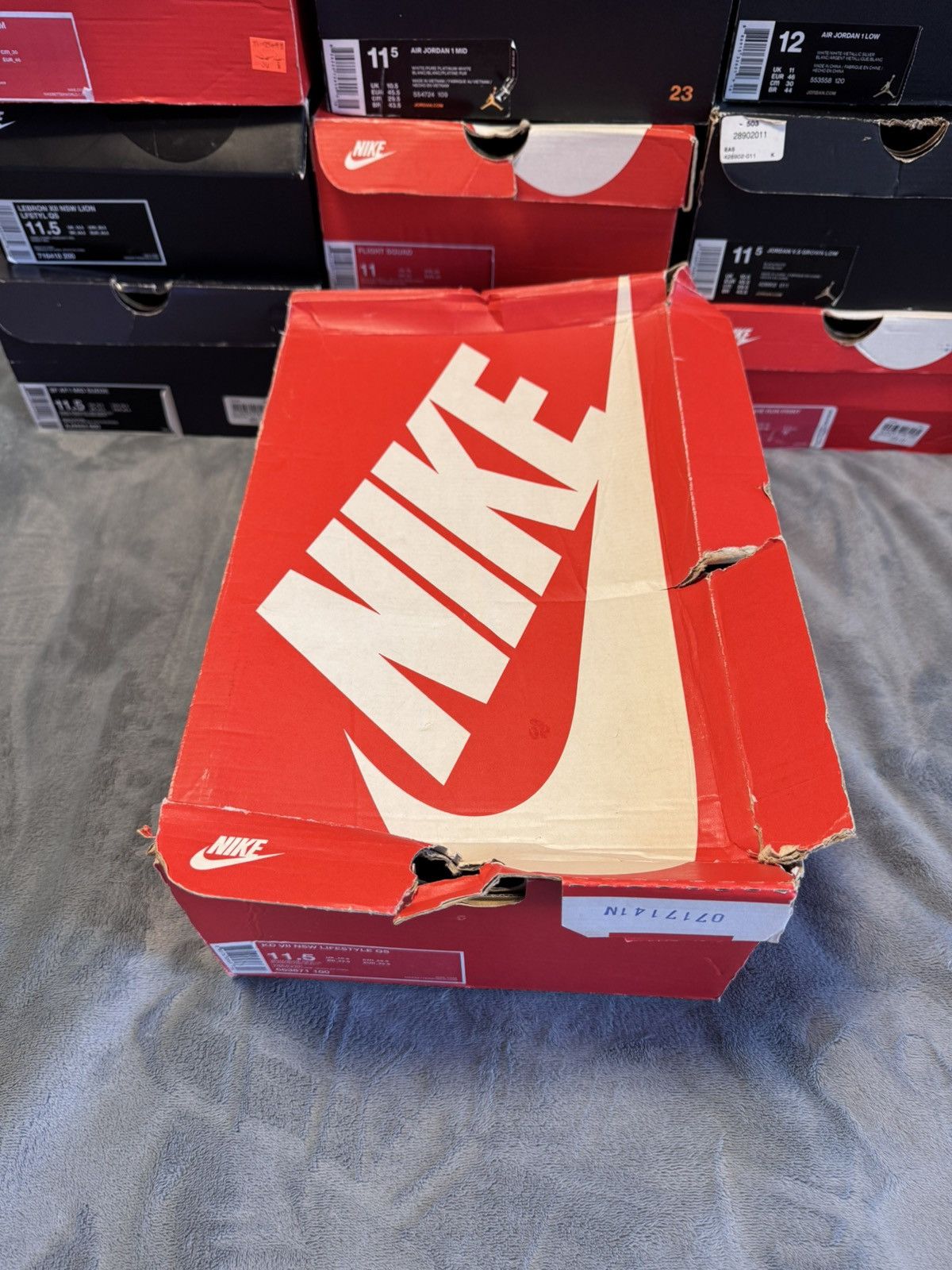 Nike NIKE KD VII NSW LIFESTYLE QS Size US 11.5 / EU 44-45 - 9 Thumbnail