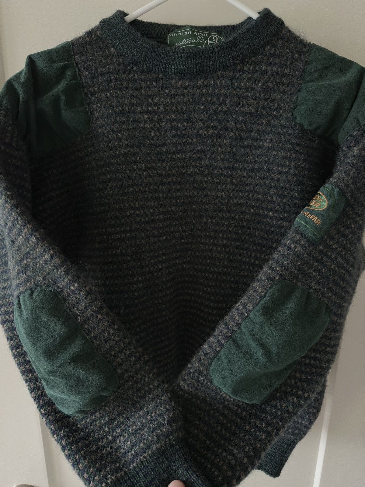Vintage 1990s Land Rover British Wool Sweater Vintage Size US M / EU 48-50 / 2 - 7 Thumbnail