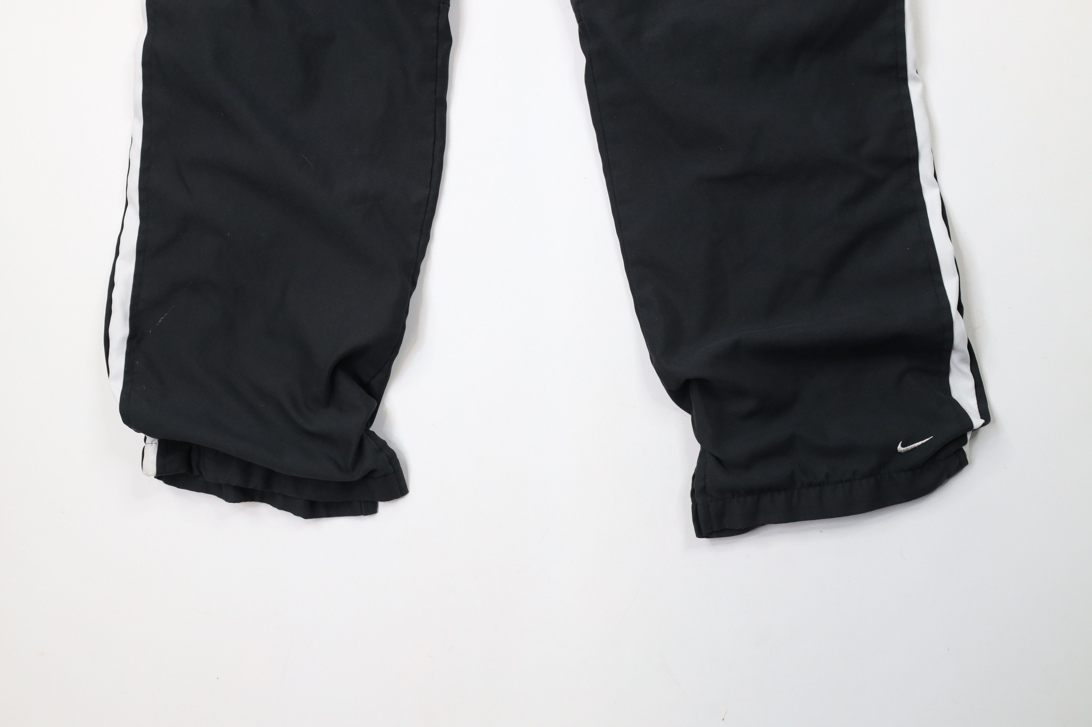 Nike × Vintage Vintage 90s Y2K Nike Travis Scott Mini Swoosh Lined Pants Size 29" - 4 Thumbnail