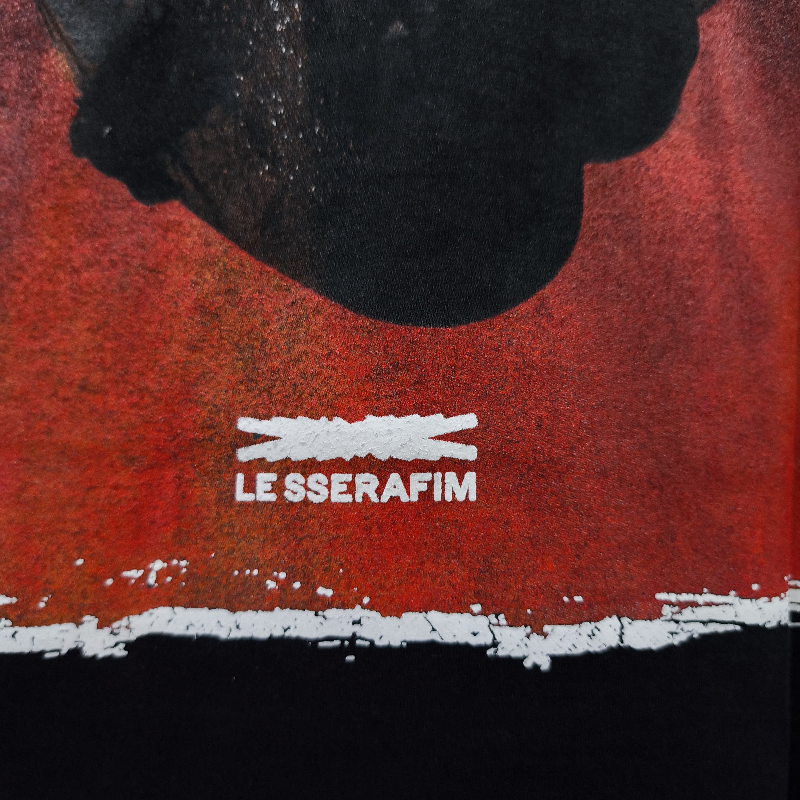 Rap Tees Le Sserafim Huh Yun-Jin Fall T-shirt Size US XL / EU 56 / 4 - 13 Thumbnail