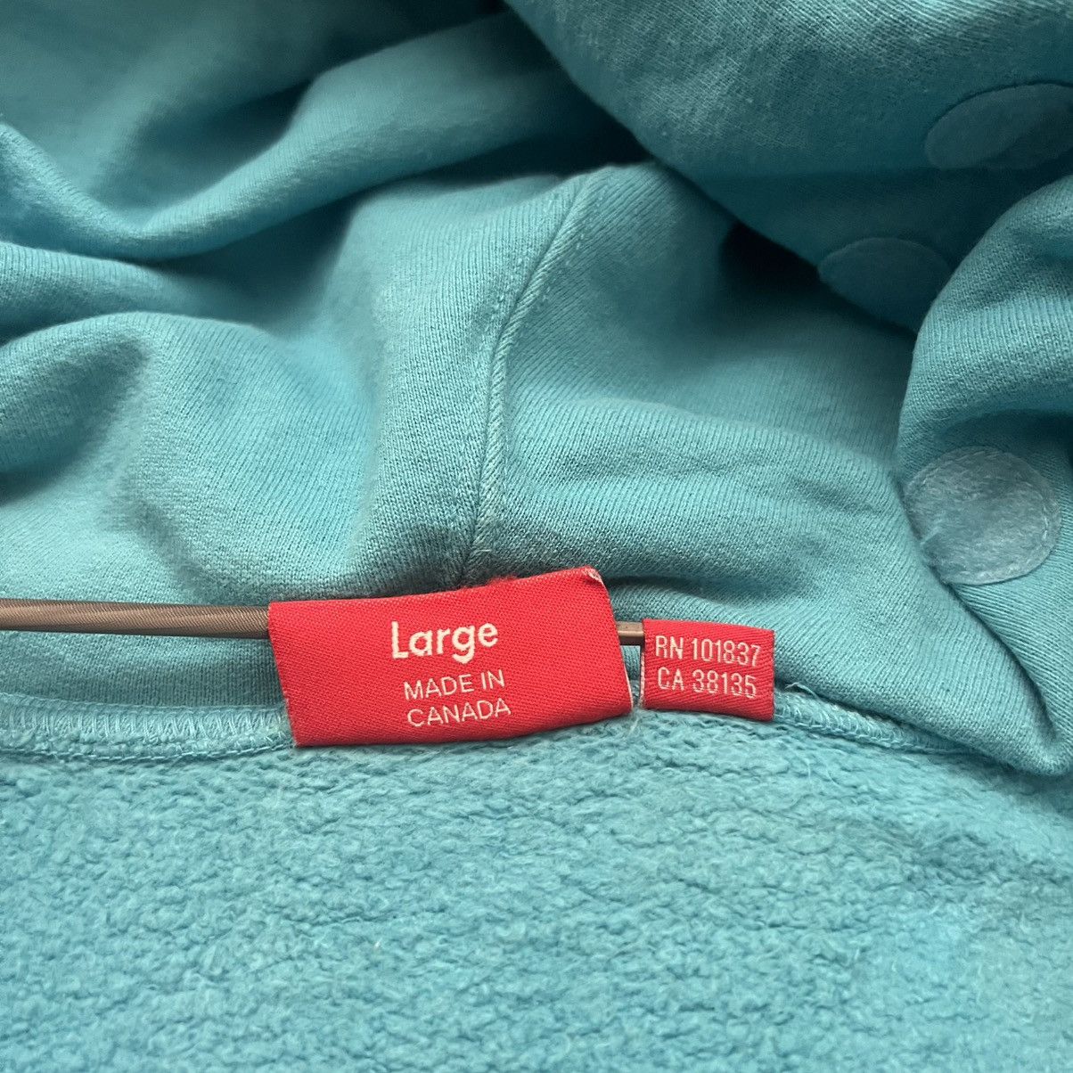 Supreme Supreme Small Box Logo Facemask Zip Up Hoodie Size US L / EU 52-54 / 3 - 8 Thumbnail