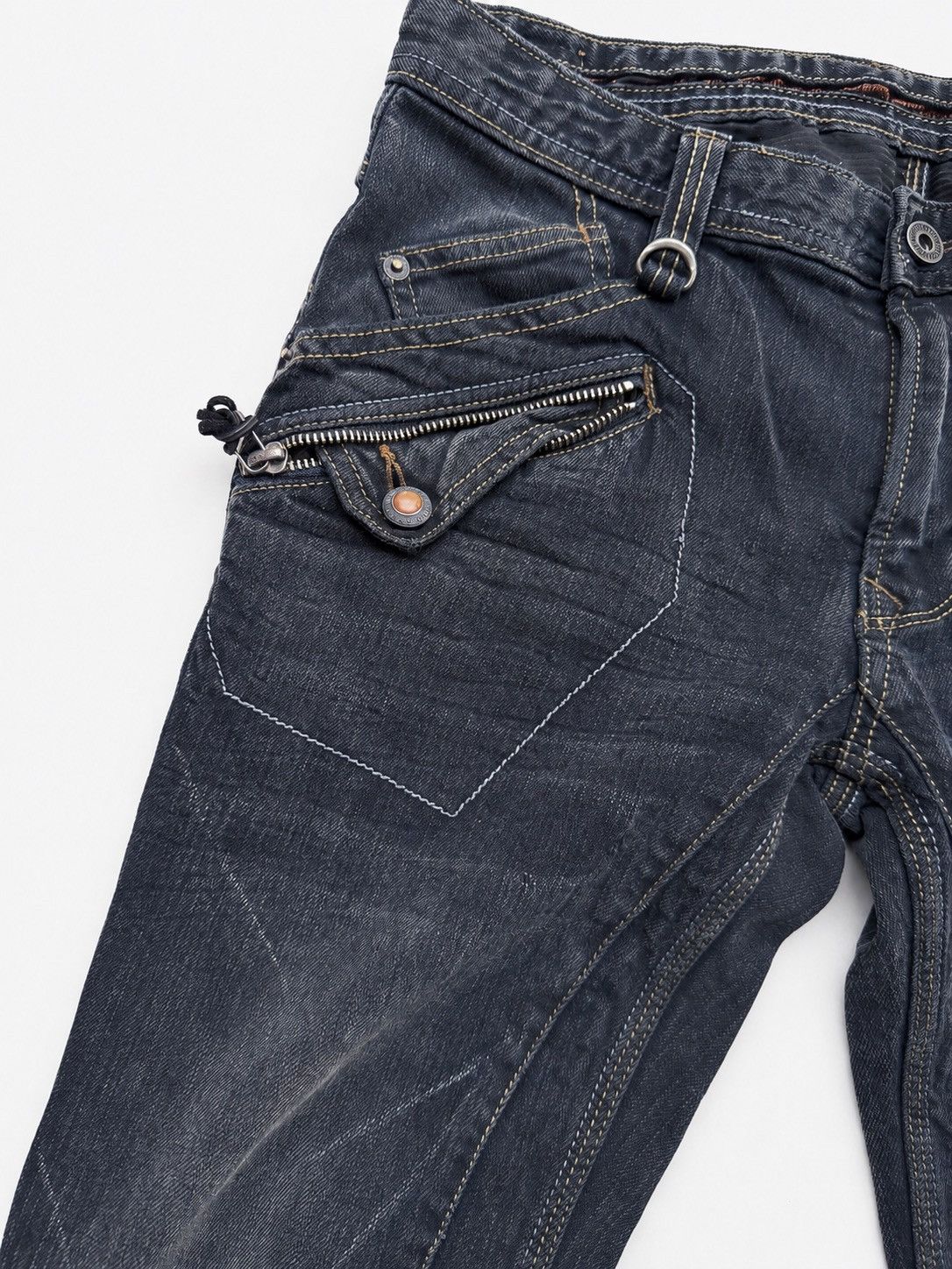 Japanese Brand Nicole Club For Men flare jeans Size US 28 / EU 44 - 3 Thumbnail