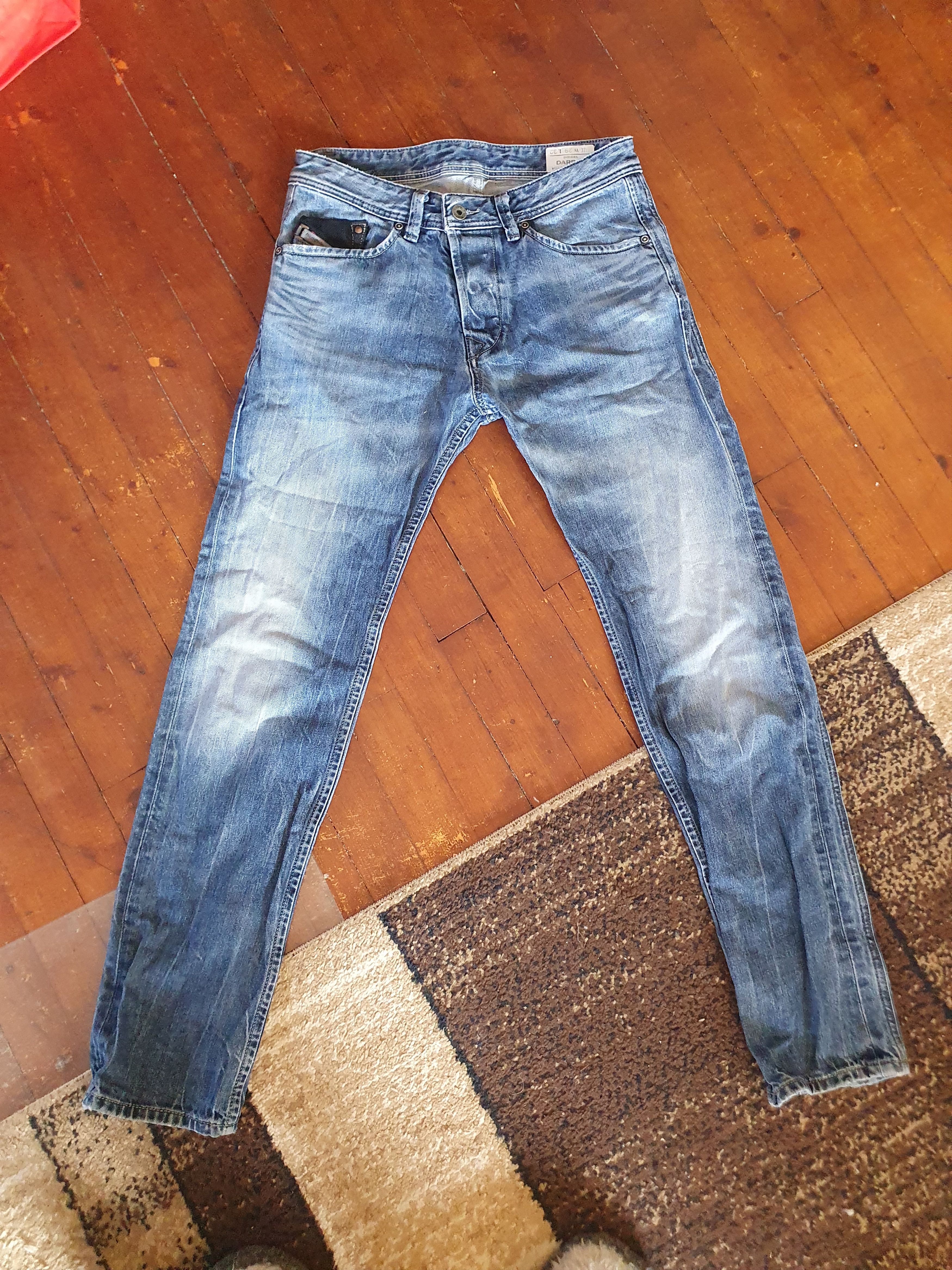 Diesel Diesel Darron Jeans Wash 008M2 sz 29x32 Size US 29 - 4 Thumbnail