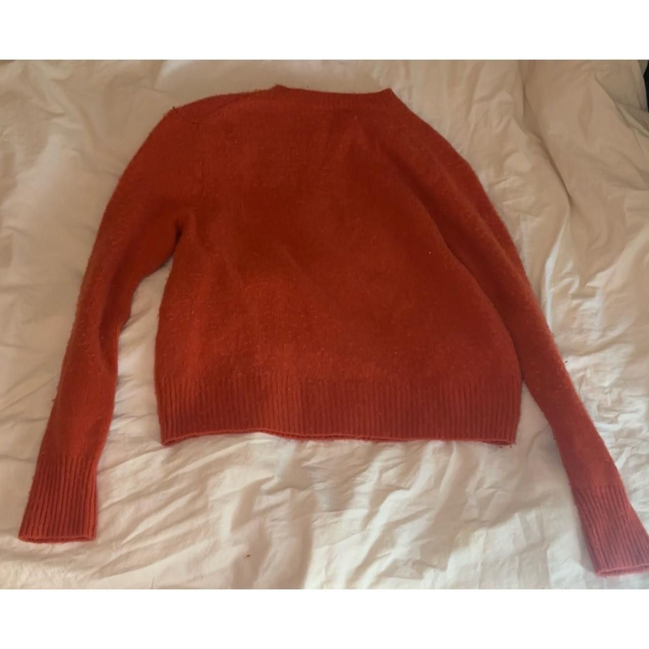 Acne Studios Acne studios orange pilled wool cashmere sweater Size US M / EU 48-50 / 2 - 2 Thumbnail