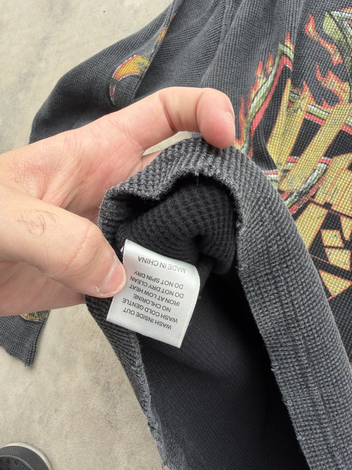 Vale Vale Forever Reborn Thermal Long-Sleeve – Washed Black Small Size US S / EU 44-46 / 1 - 8 Thumbnail