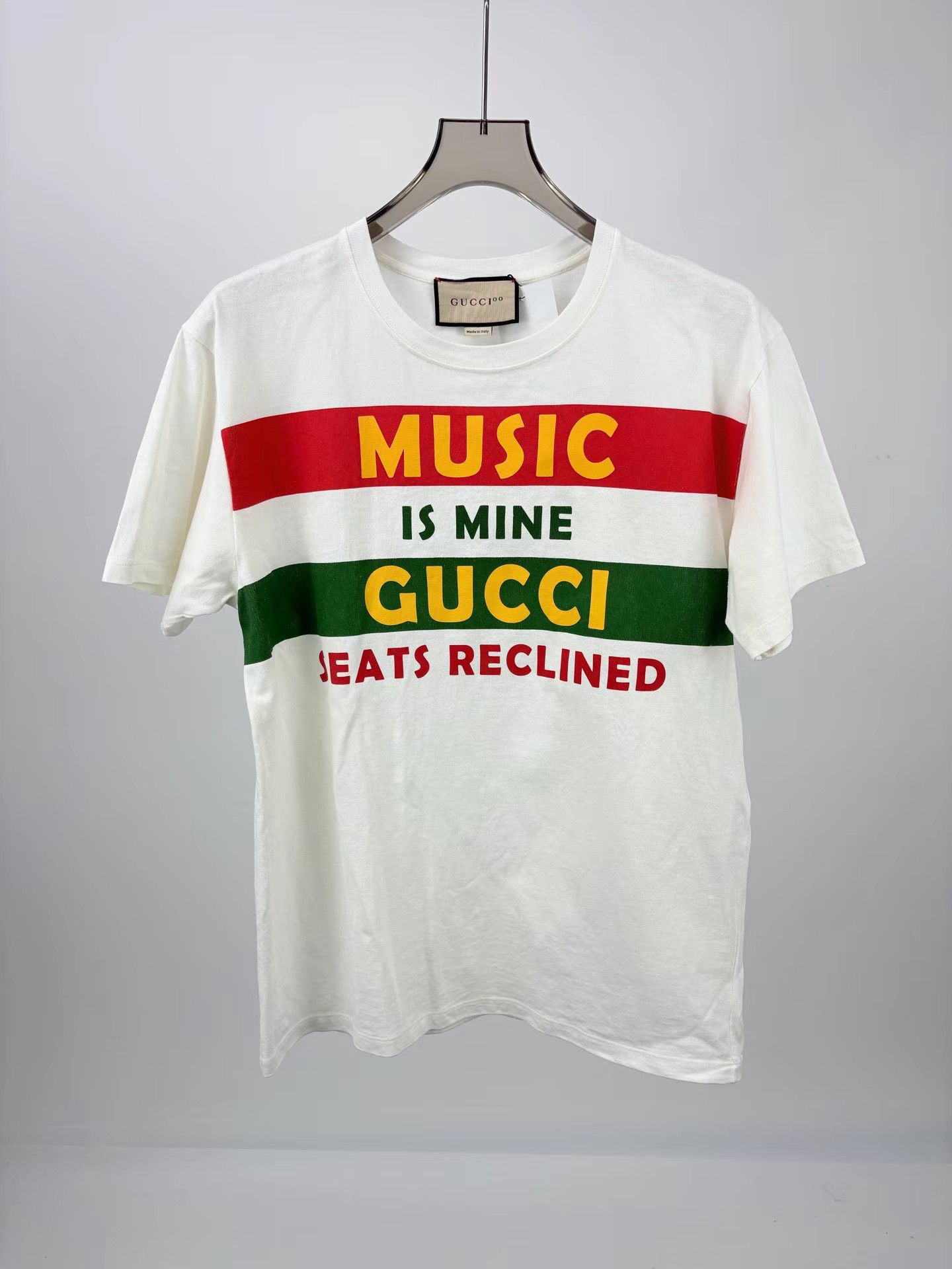 Gucci GUCCI 100th Anniversary Printed Short Sleeve Tee Size US S / EU 44-46 / 1 - 1 Thumbnail