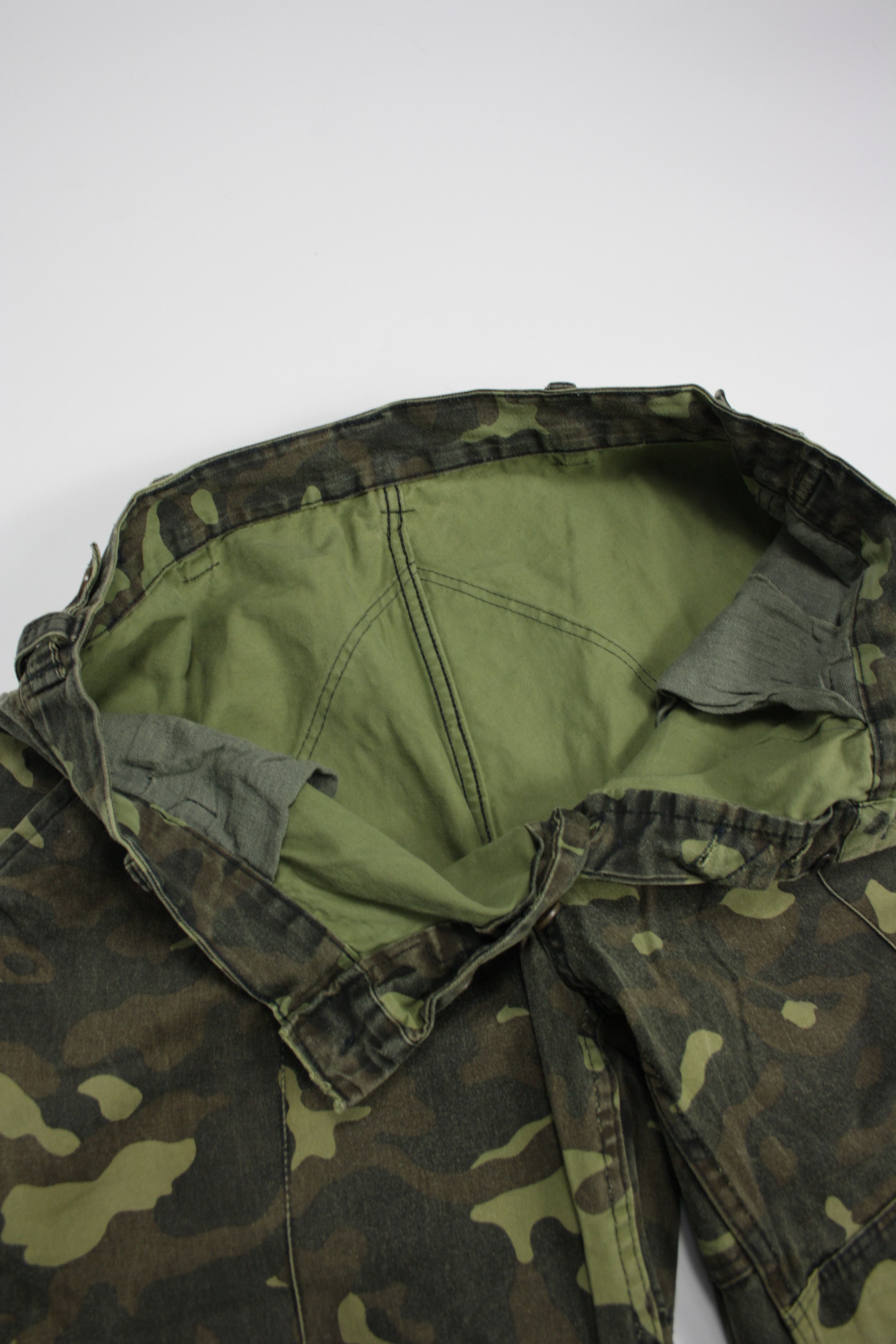 Vintage Military 80-90s Vintage Washed Camo Field Army Pants Size US 32 / EU 48 - 8 Thumbnail