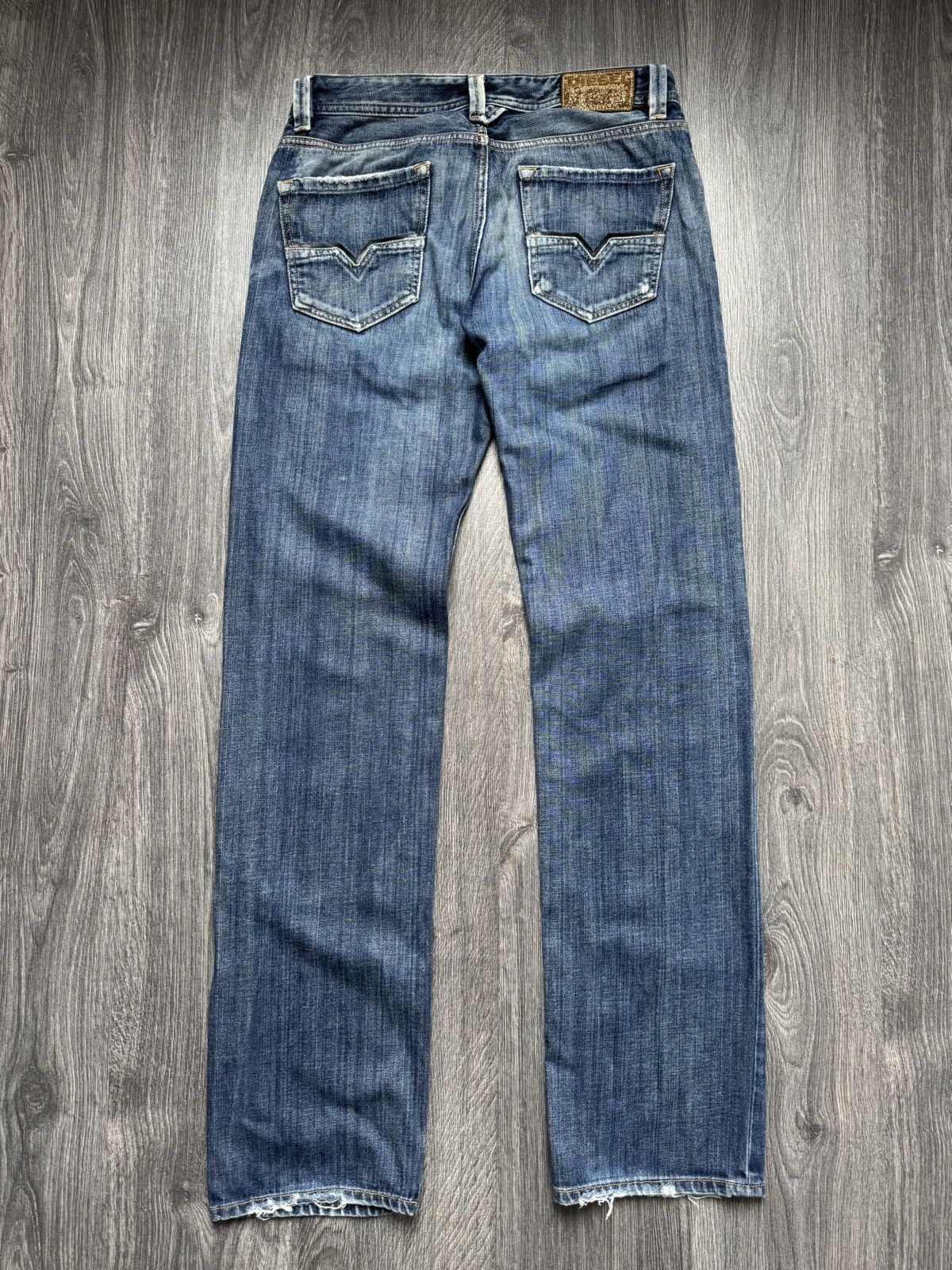 Diesel × Jean × Vintage Vintage 00s Diesel Pants Distressed Y2k Style Size US 32 / EU 48 - 7 Thumbnail