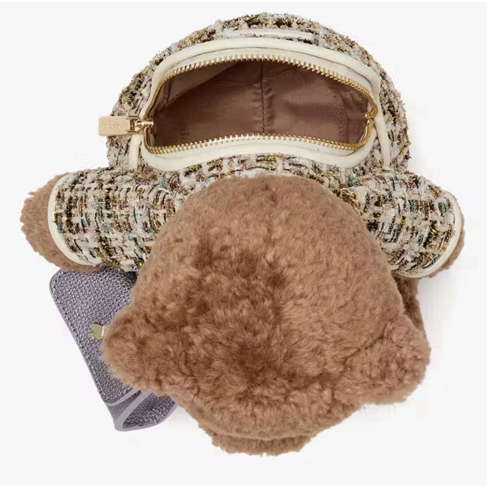 Kate Spade Kate Spade Teddy Bear Backpack Crossbody Bag NWT Size ONE SIZE - 6 Thumbnail