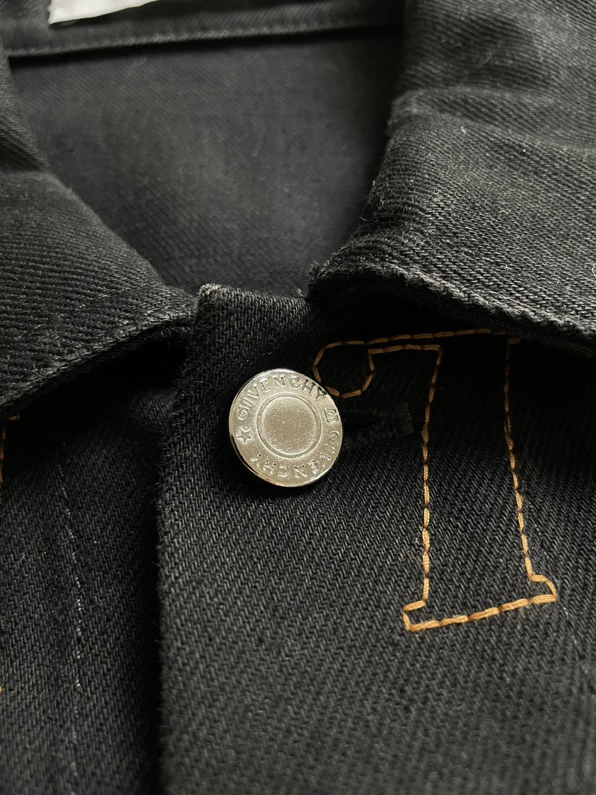 Givenchy GIVENCHY SS17 BLACK DENIM JACKET Size S / US 4 / IT 40 - 4 Thumbnail