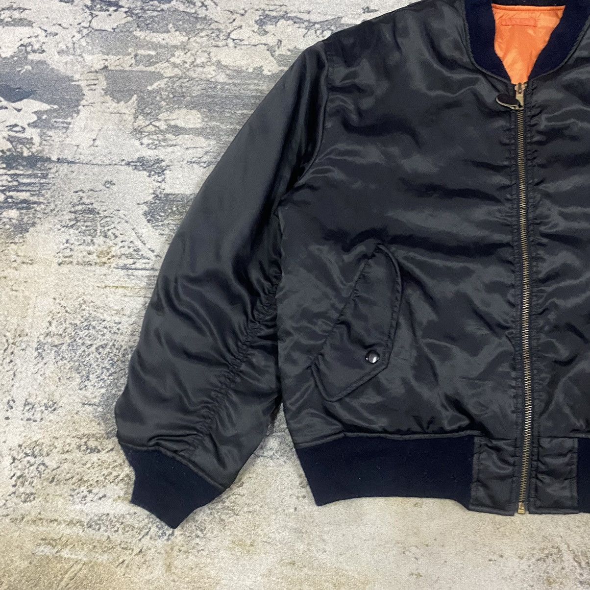Japanese Brand Airforce Intermedjate Ma1 Flight Bomber Jacket Size US M / EU 48-50 / 2 - 4 Thumbnail