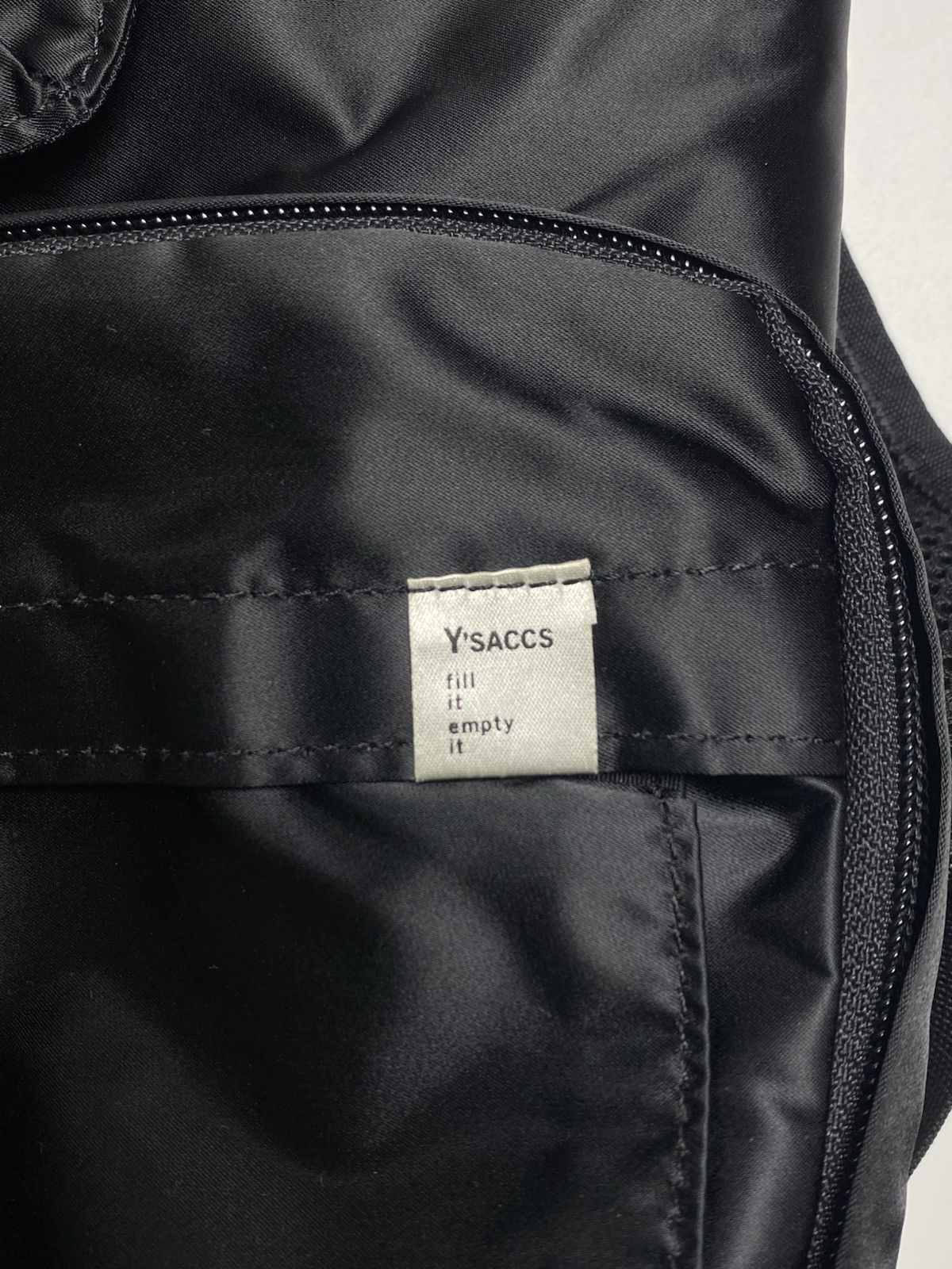Yohji Yamamoto Yohji Yamamoto Nylon Backpack Size ONE SIZE - 11 Thumbnail