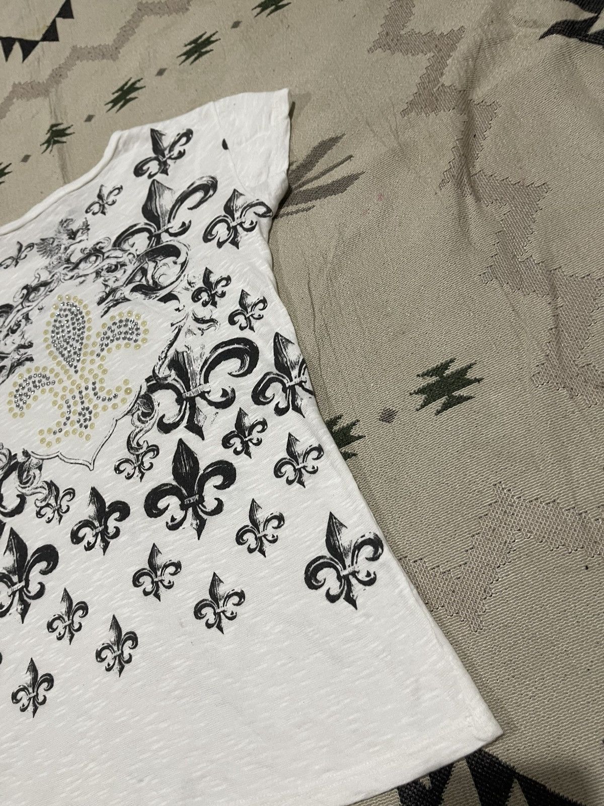 If Six Was Nine 2000s JACOB FLEUR DE LIS SHIRT RARE DESIGN Size M / US 6-8 / IT 42-44 - 9 Thumbnail