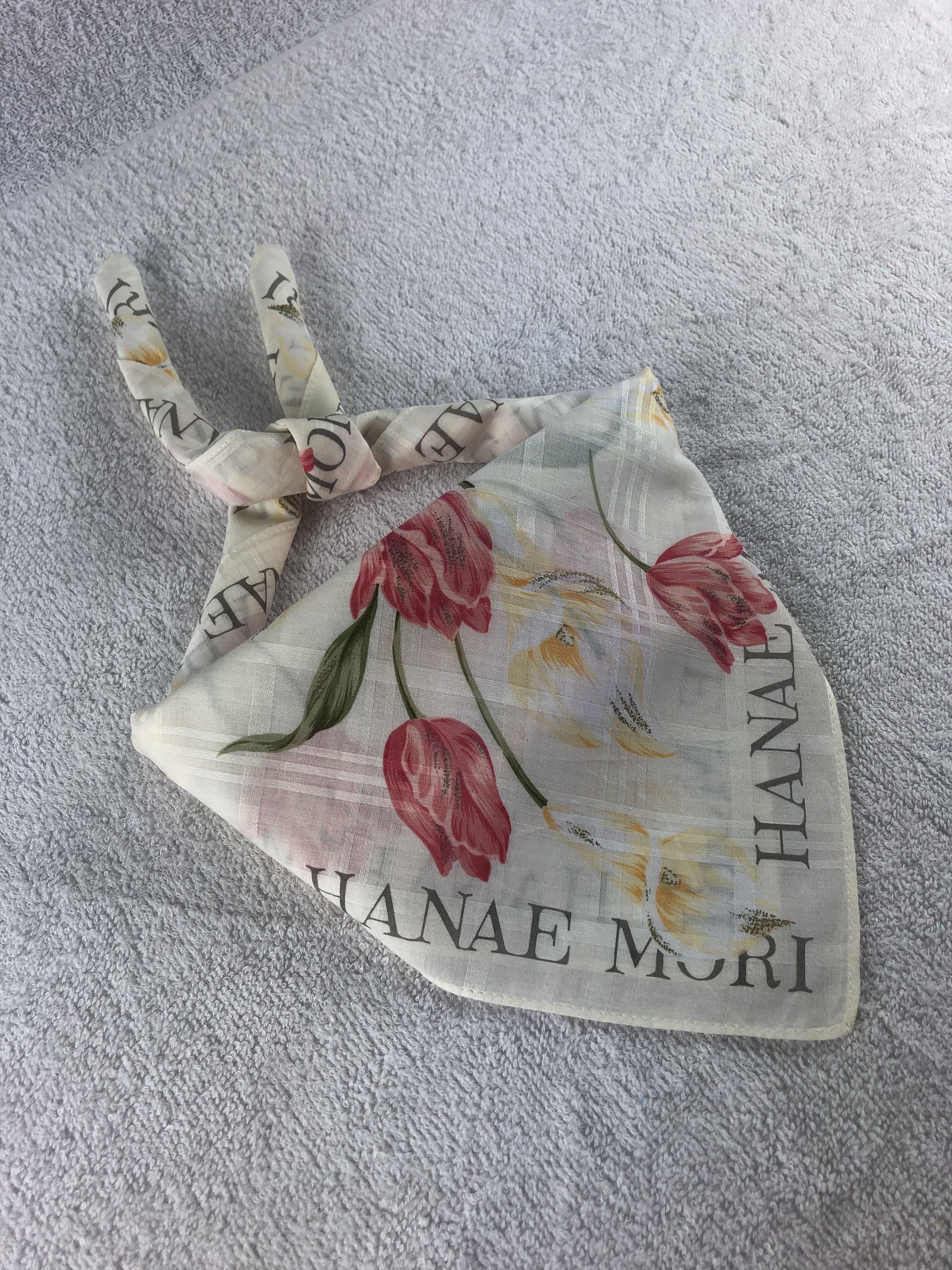 Hanae Mori × Japanese Brand × Vintage Hanae Mori Handkerchief / Bandana / Neckerchief Size ONE SIZE - 2 Thumbnail