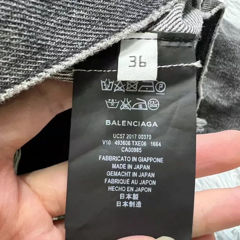 Balenciaga Balenciaga size 36 Denim Jacket Size XS / US 0-2 / IT 36-38 - 4 Thumbnail