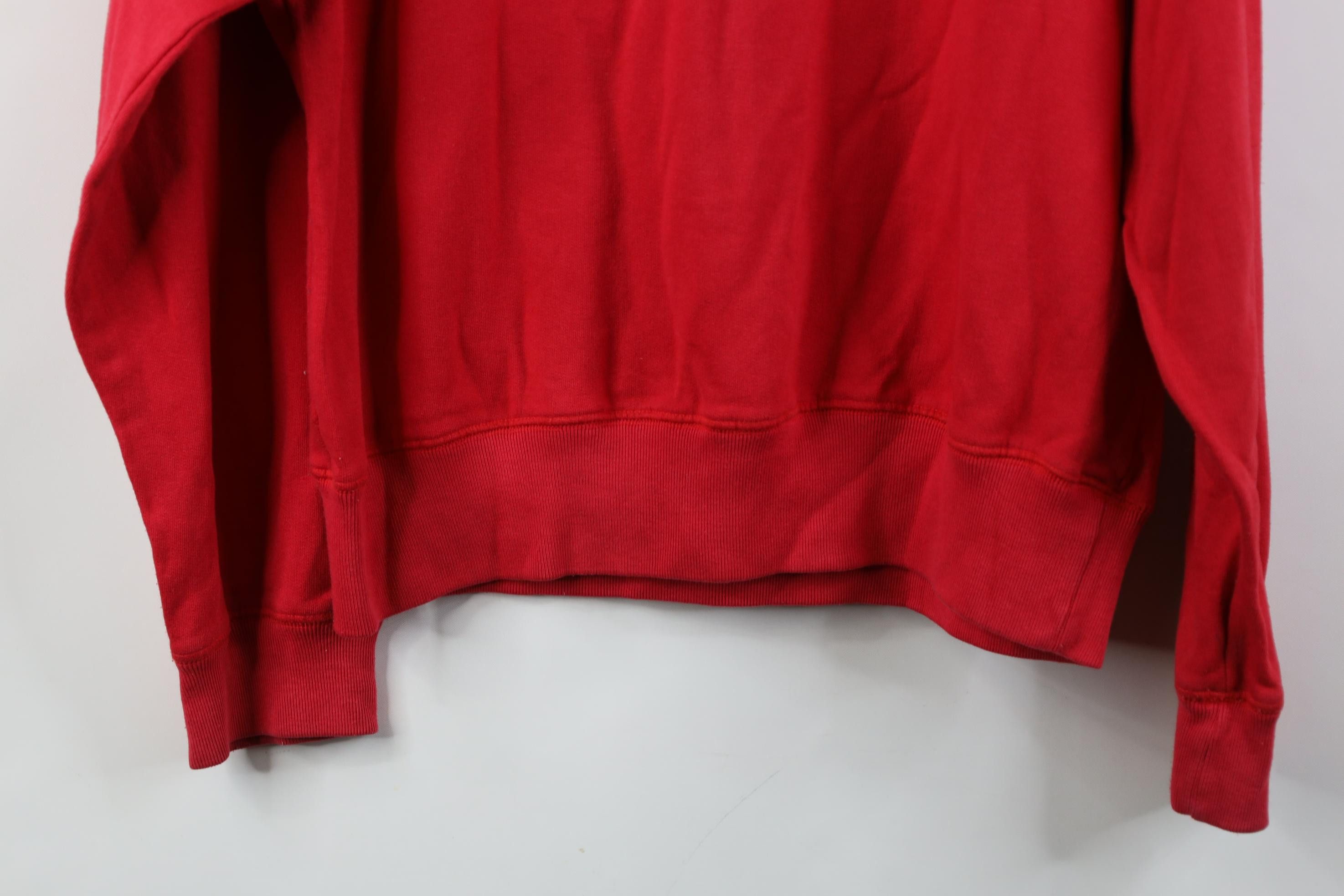 Champion Vintage 90s Champion Spell Layered Crewneck Sweatshirt Red Size M / US 6-8 / IT 42-44 - 15 Thumbnail