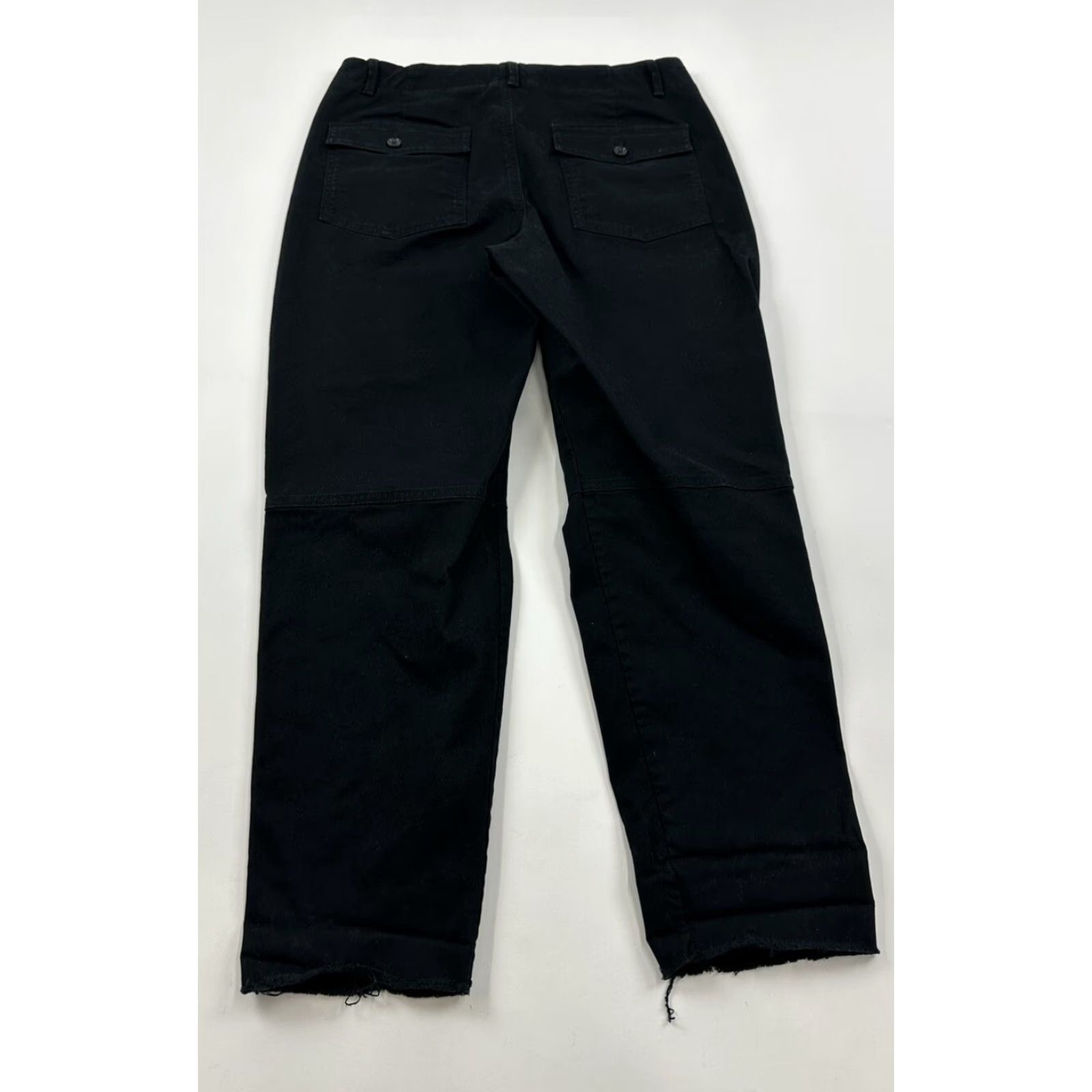 Banana Republic Banana Republic Pants Women’s 10 Black Flap Pockets Size 32" / US 10 / IT 46 - 2 Thumbnail