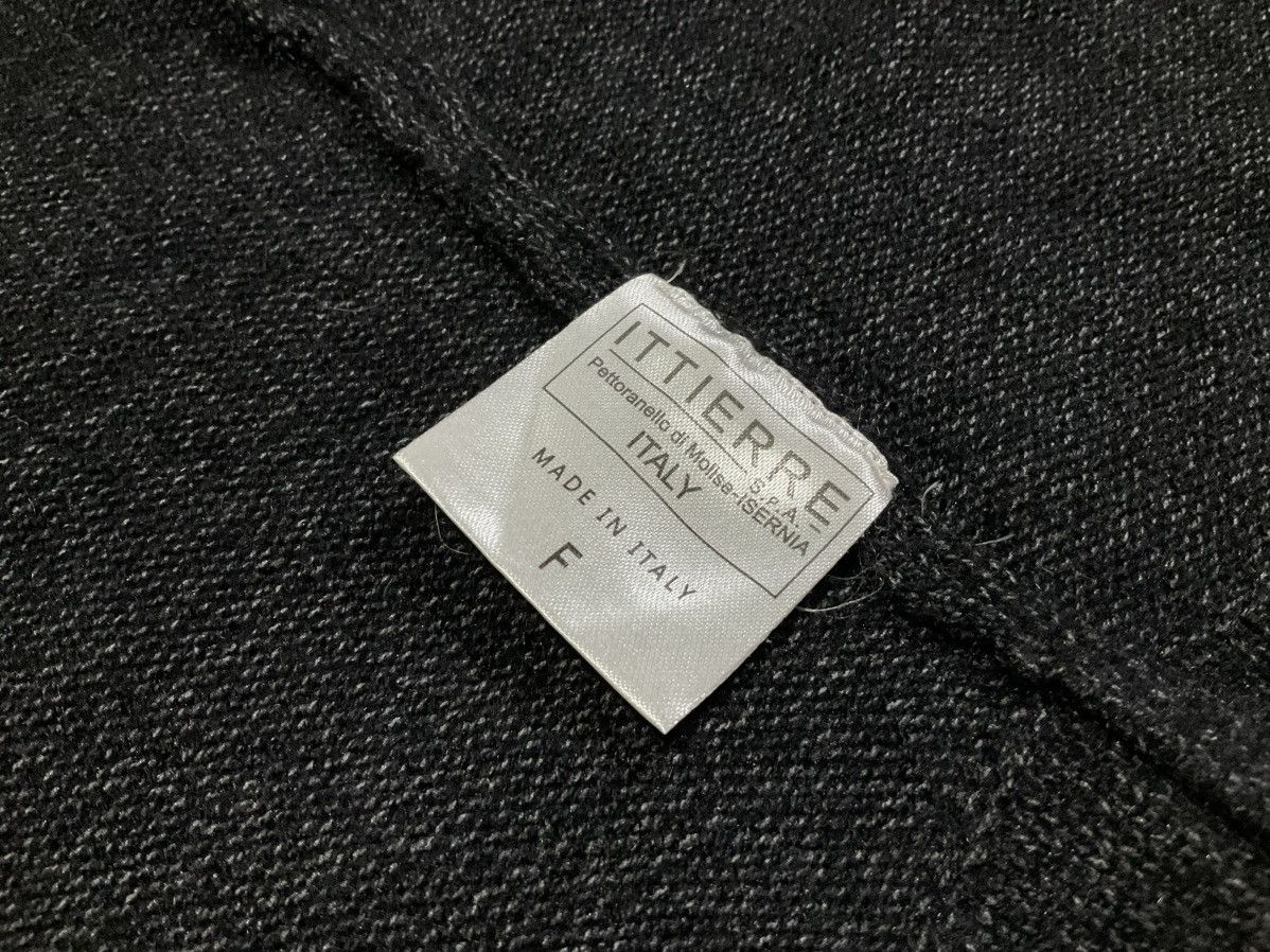 Japanese Brand 🔥70s Italian Designer Rebesa Knit Boxer Hood Laces Up Mohair Size US XL / EU 56 / 4 - 10 Thumbnail
