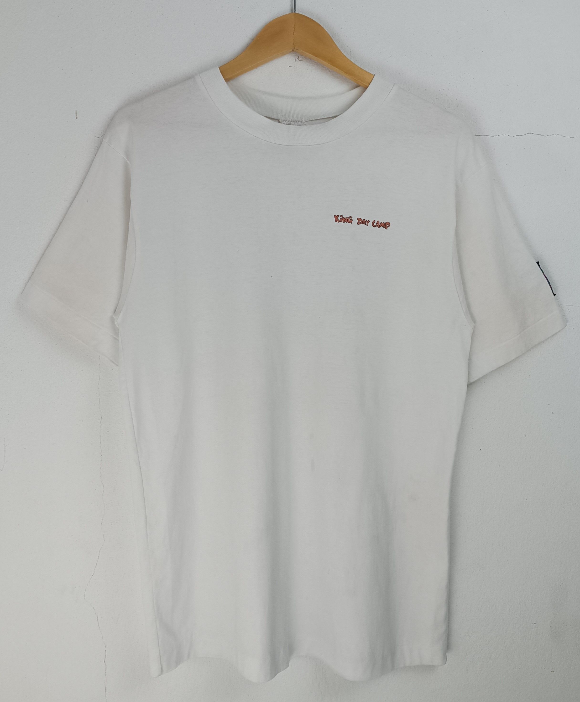 Vintage VINTAGE 90'S KING DAY CAMP SENECA COLLEGE TEE art humor Size US M / EU 48-50 / 2 - 3 Thumbnail