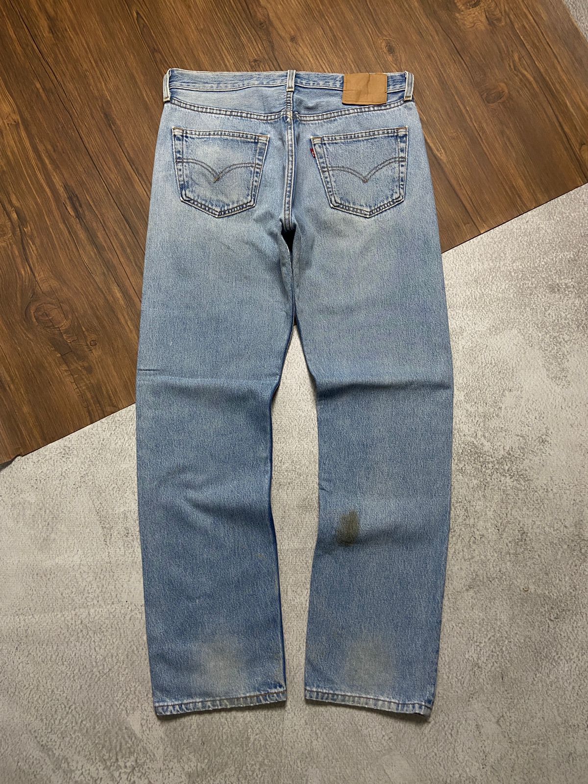 Levi's Vintage 90's Levis 501 stone washed USA jeans Size US 33 - 7 Thumbnail