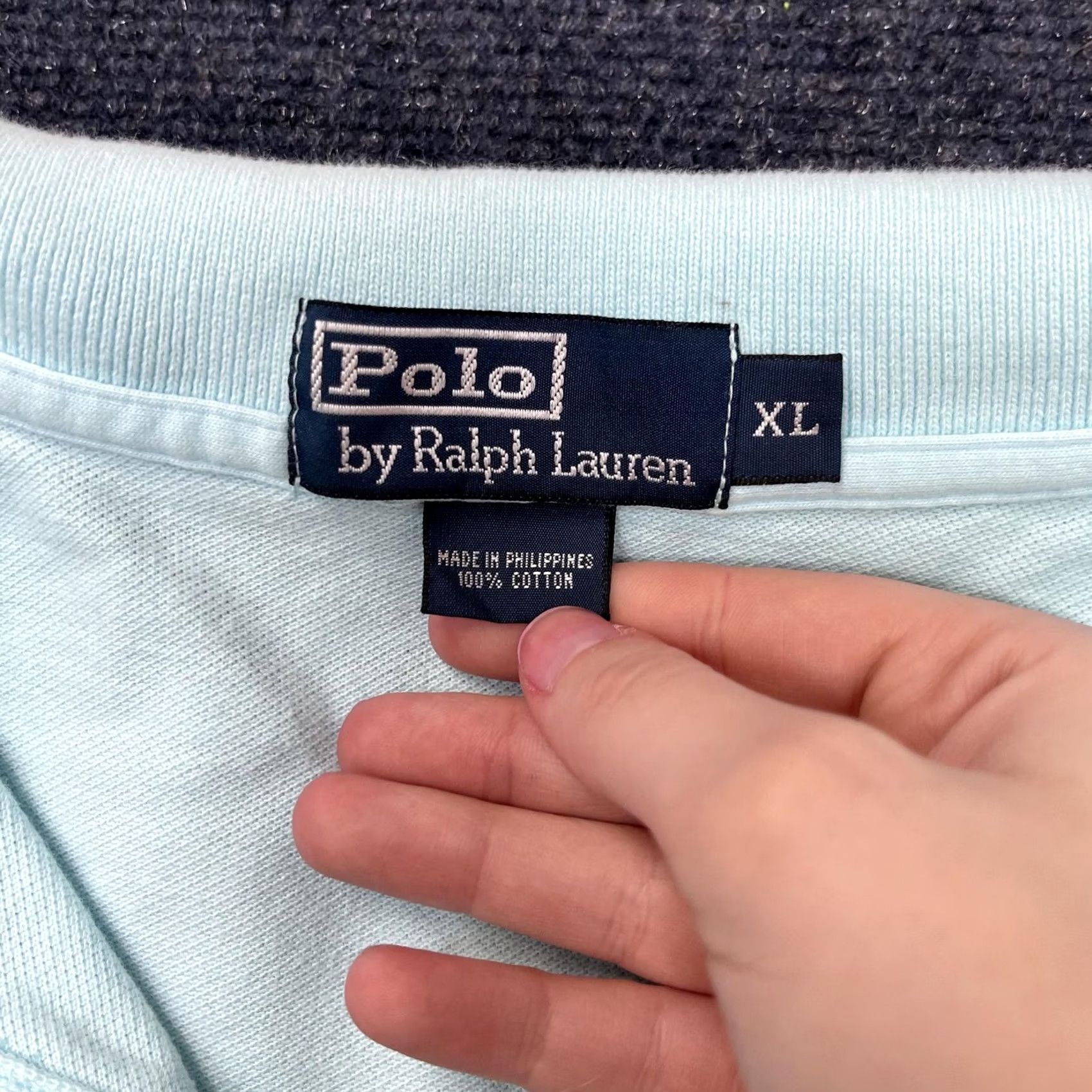 Polo Ralph Lauren Polo Ralph Lauren Polo Shirt Mens XL Blue Solid Short Sleeve Pony Logo Casual Size US XL / EU 56 / 4 - 4 Thumbnail