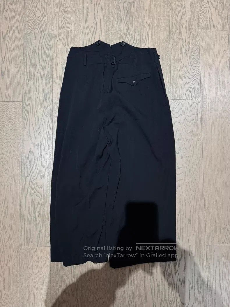 Yohji Yamamoto Yohji Yamamoto size s Kendo wool trousers pleated suit trou Size US 28 / EU 44 - 5 Thumbnail