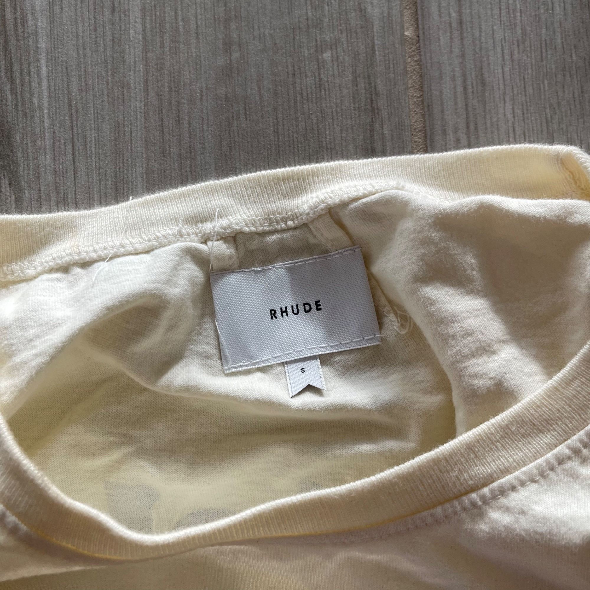 Rhude NEW RHUDE EAGLE DREAM TEE IN IVORY SZ SMALL Size US S / EU 44-46 / 1 - 10 Thumbnail