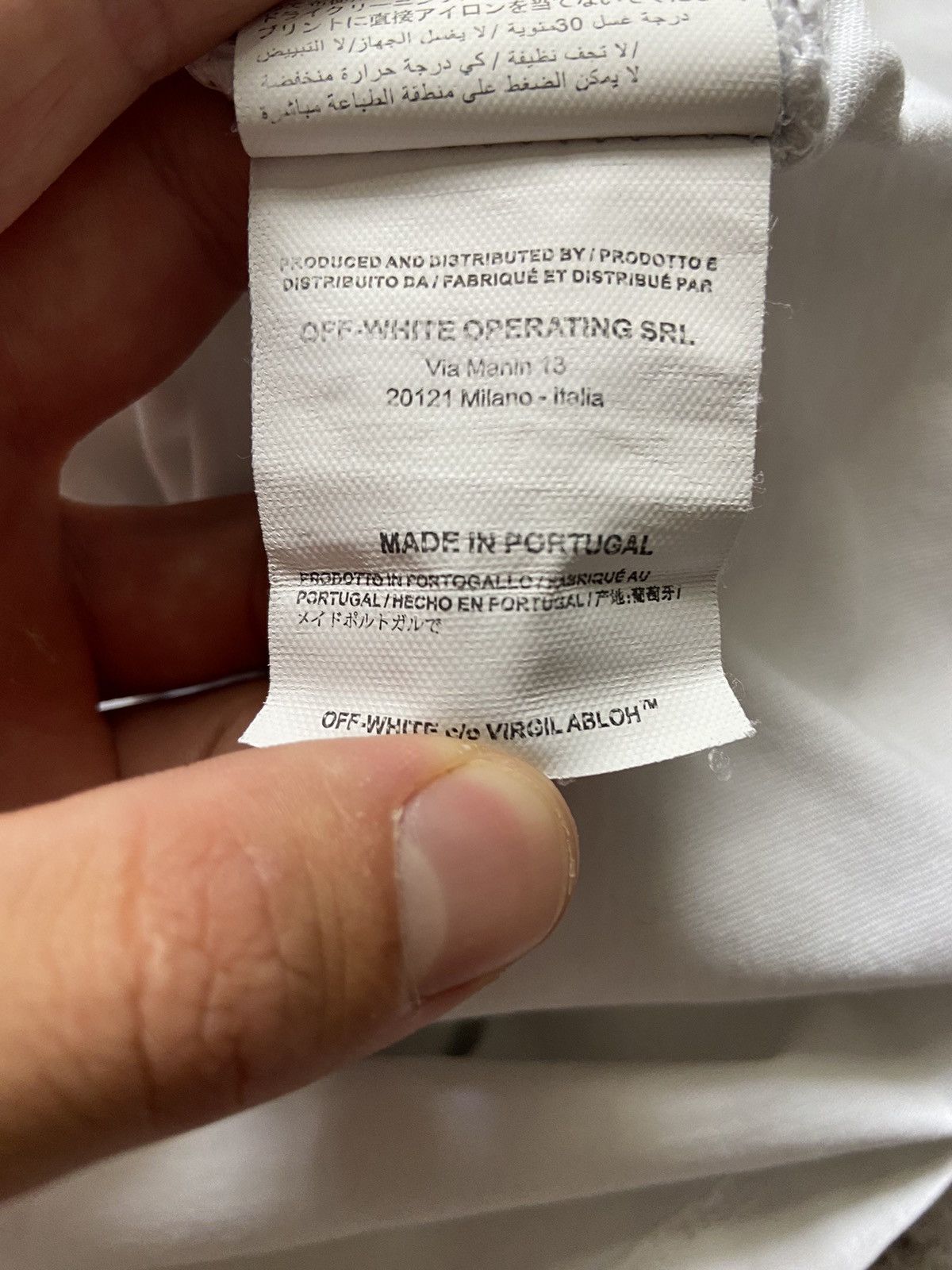 Off-White 2019 Off White arrow Virgil Abloh Dubai tee Size US XS / EU 42 / 0 - 8 Thumbnail