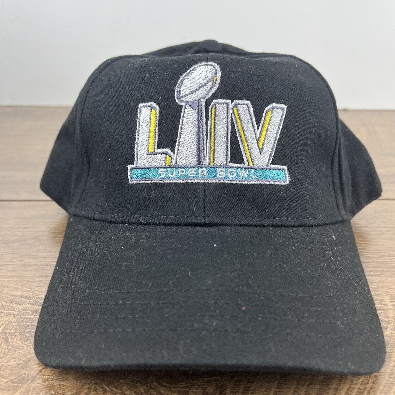 Other Super Bowl 53 Hat LIIV Hat Black Hat Adjustable NFL Black Ad Size ONE SIZE - 6 Thumbnail