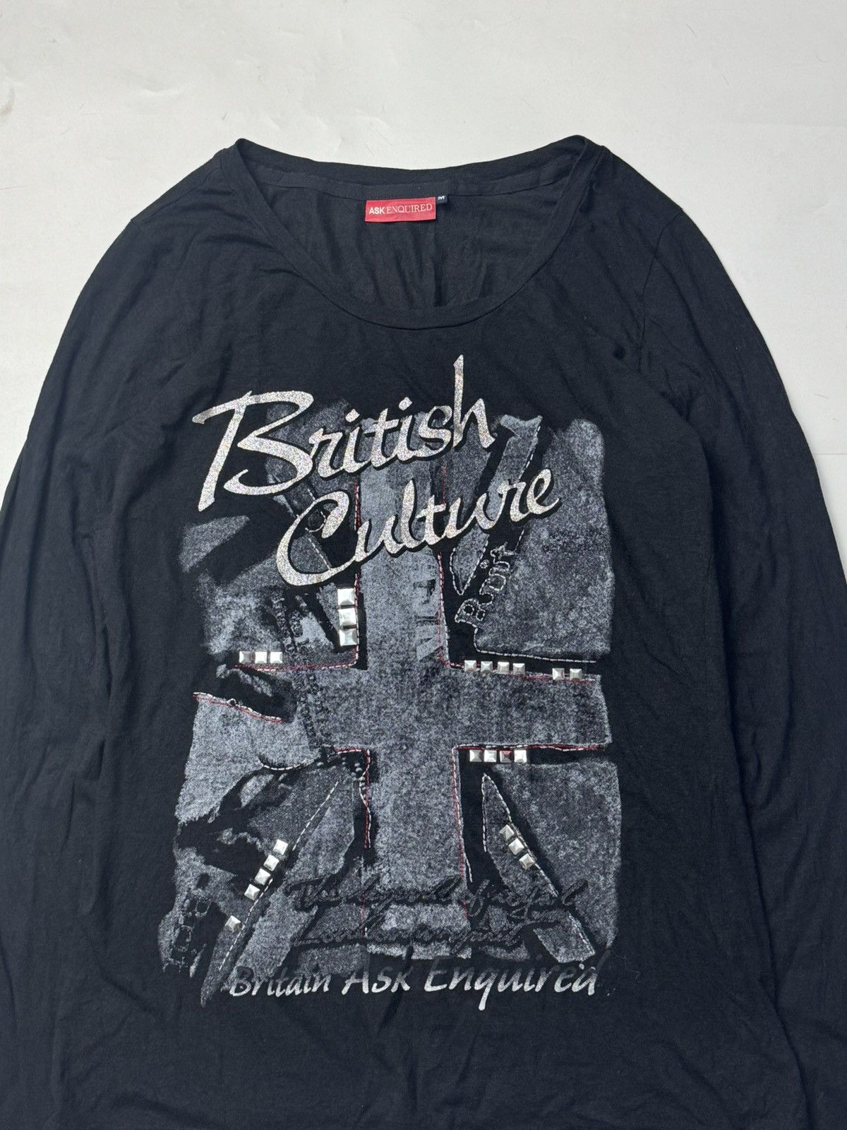 Beauty Beast × Hysteric Glamour × Japanese Brand Japanese British England Ask Enquired Long Sleeve Size US M / EU 48-50 / 2 - 3 Thumbnail